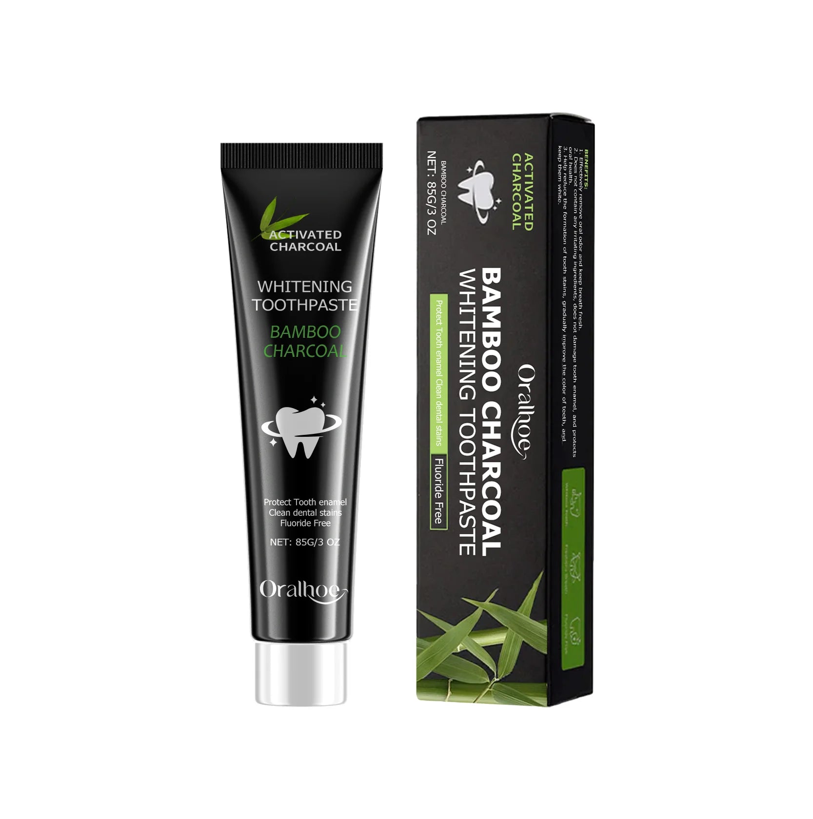 Bamboo Charcoal Whitening Toothpaste