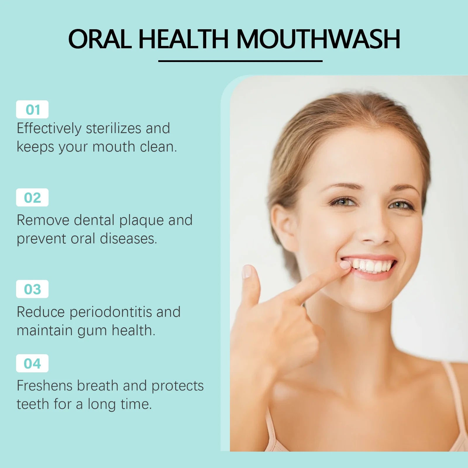 Oralhoe Whitening Teeth Mousse