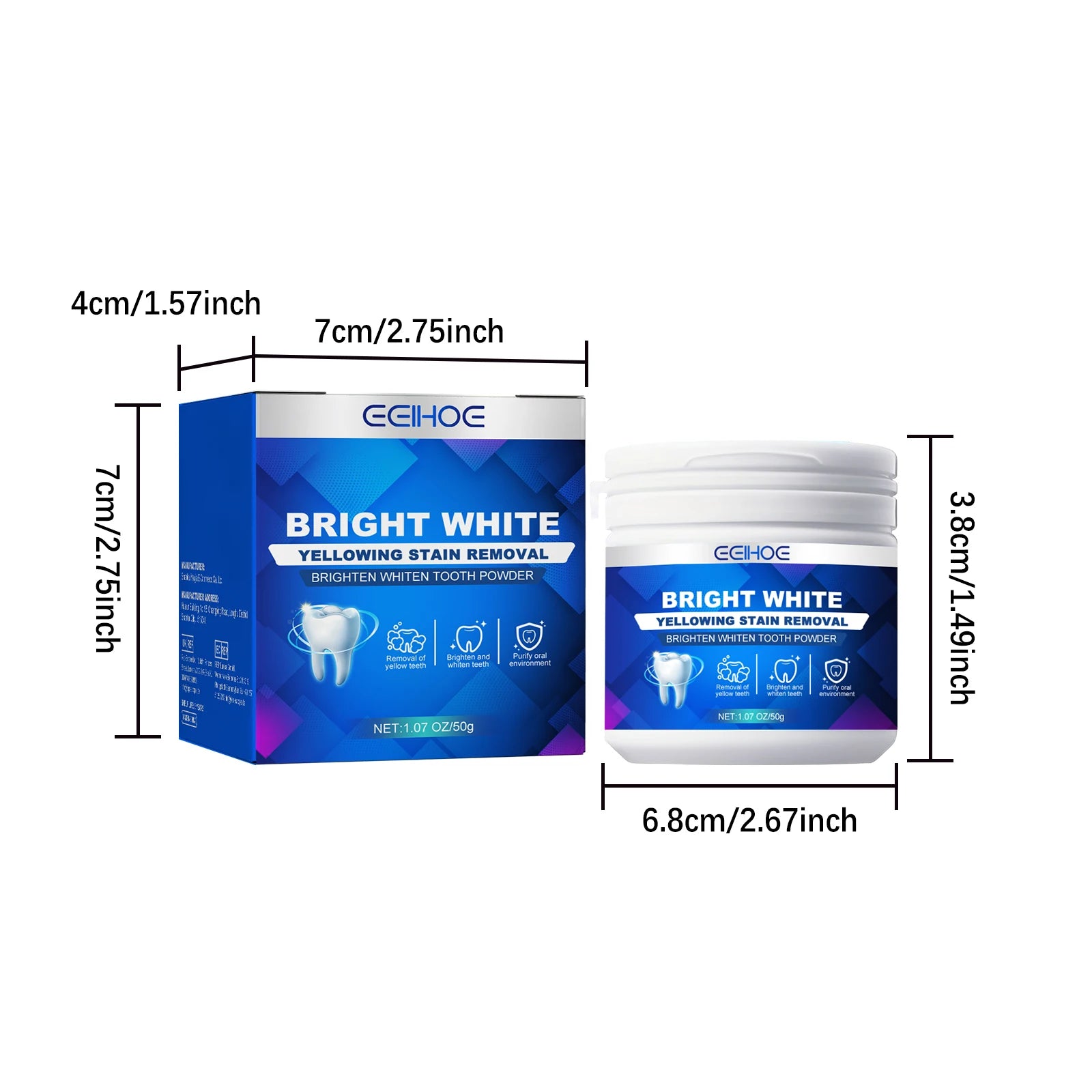 Eelhoe Whitening Tooth Powder