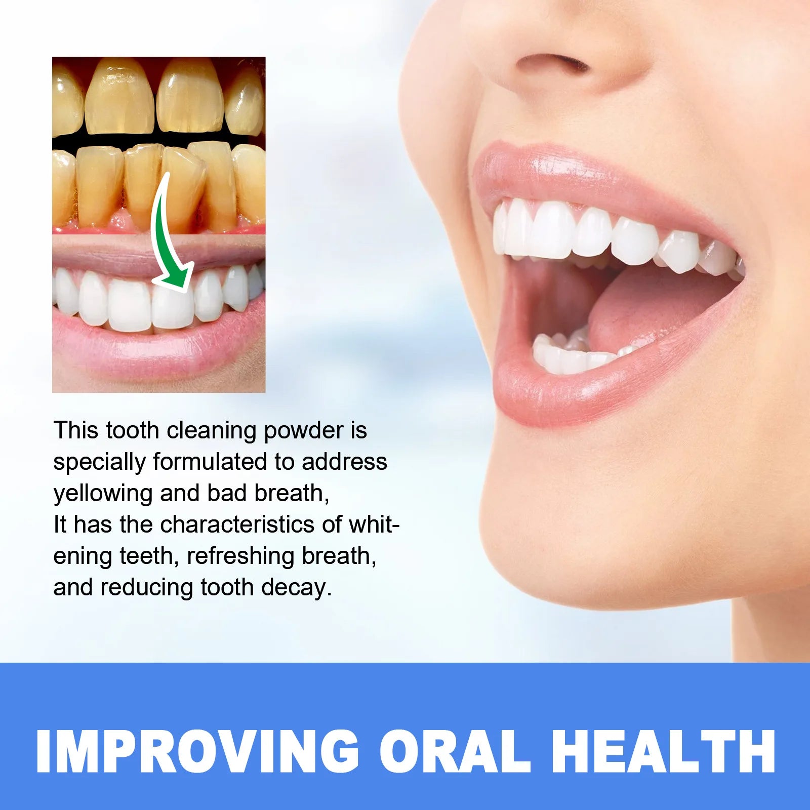 Eelhoe Whitening Tooth Powder