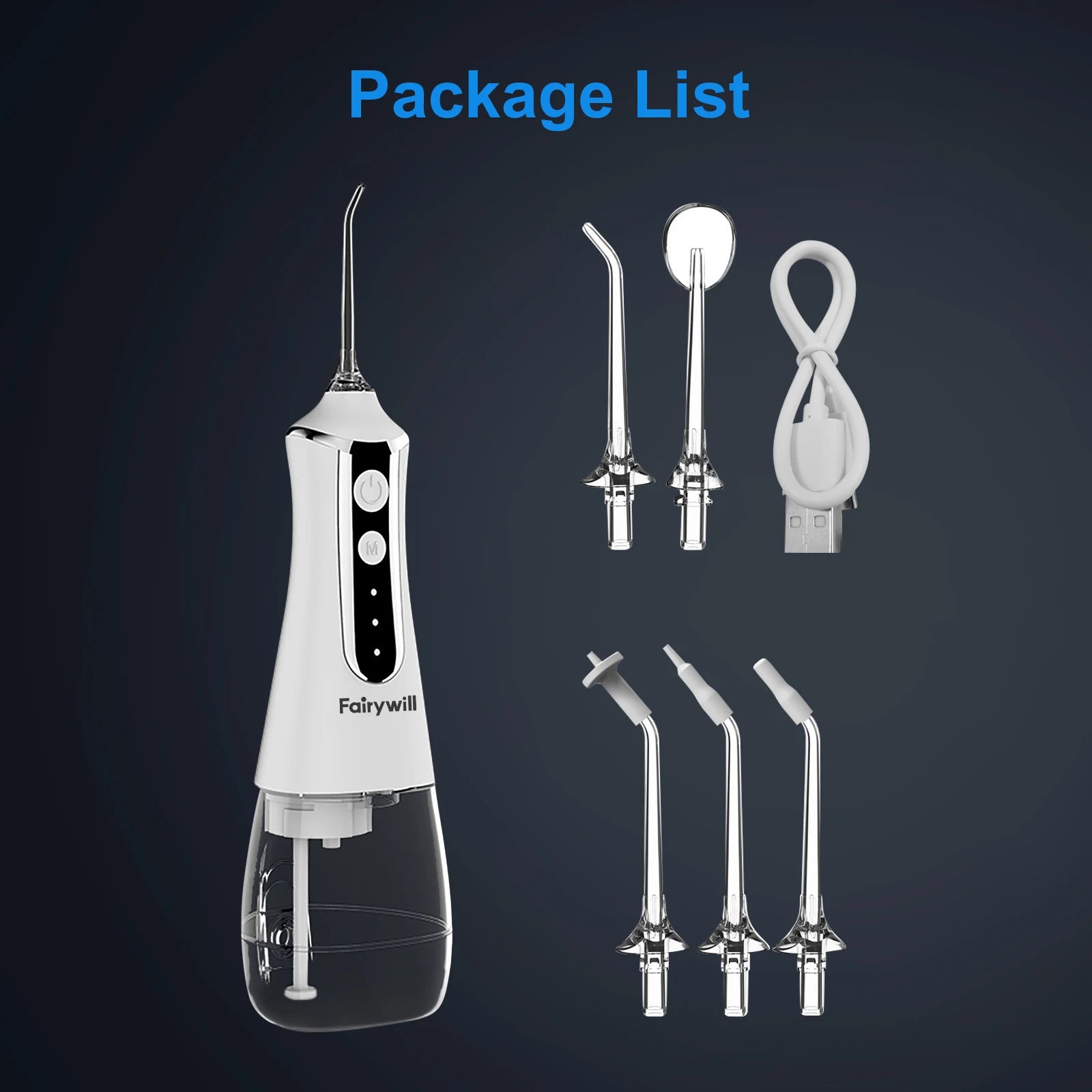 Fairywill Travel Water Flosser