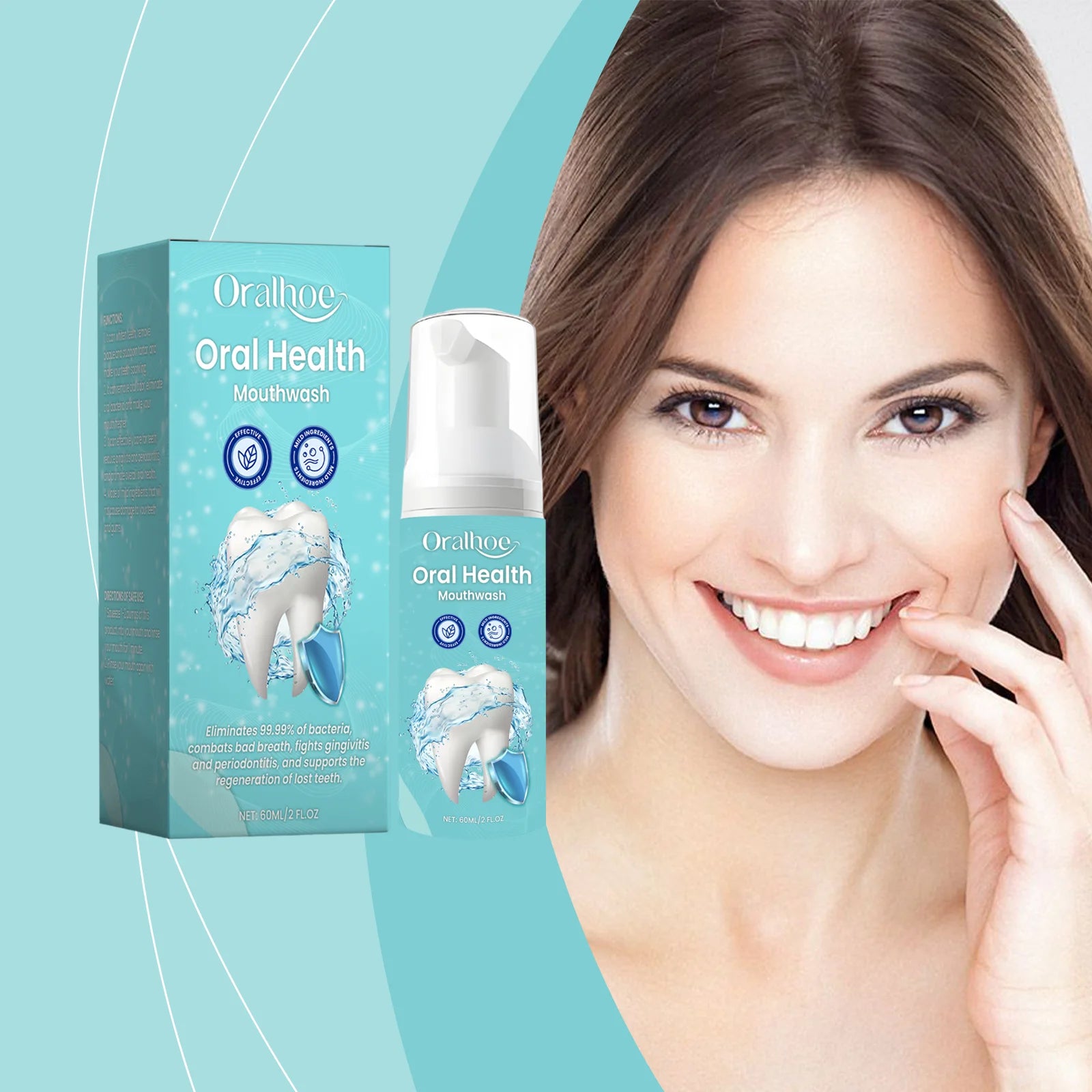 Oralhoe Whitening Teeth Mousse