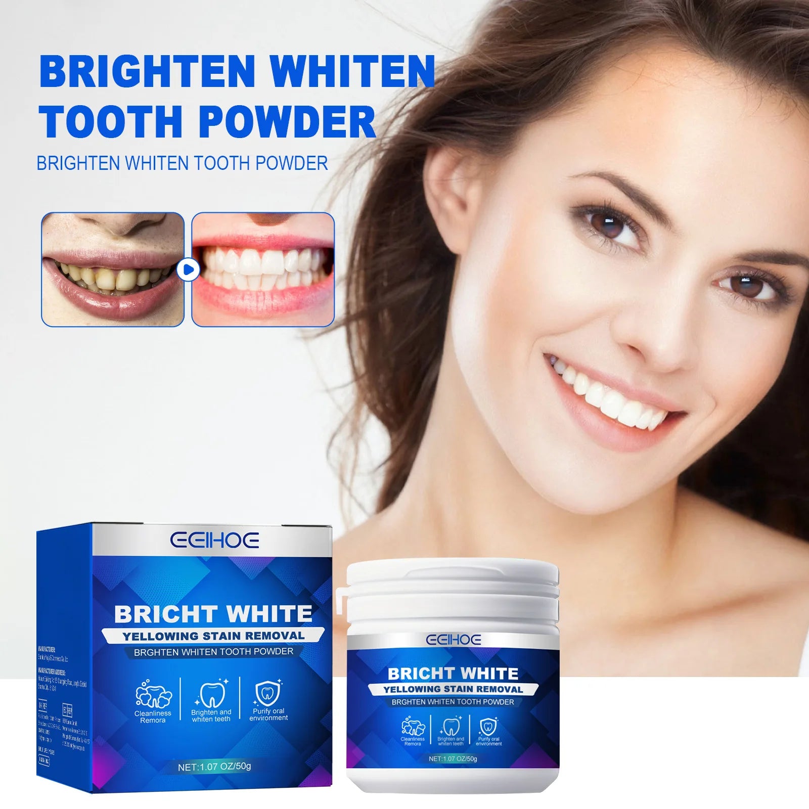 Eelhoe Whitening Tooth Powder