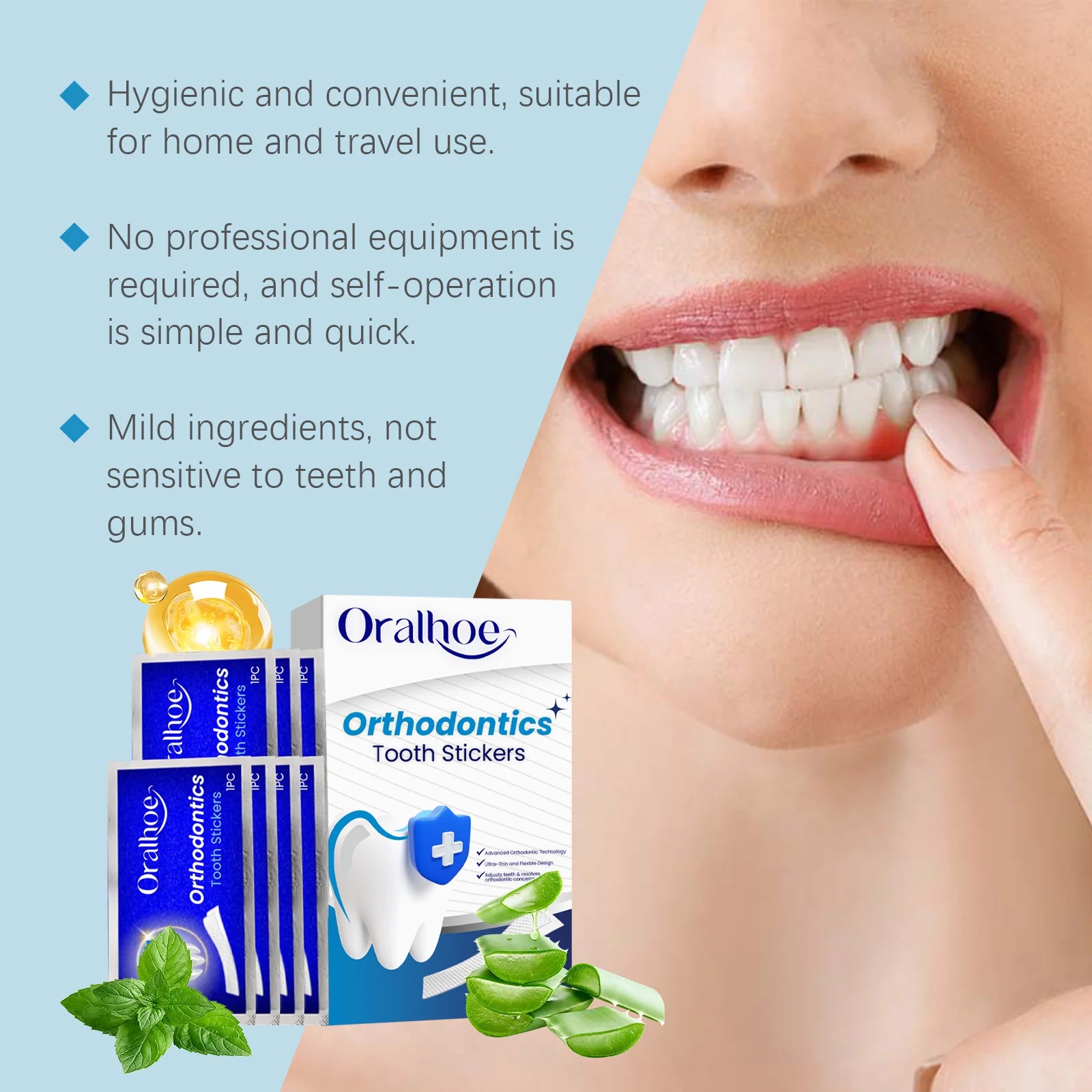 Oralhoe Whitening Strips Patch