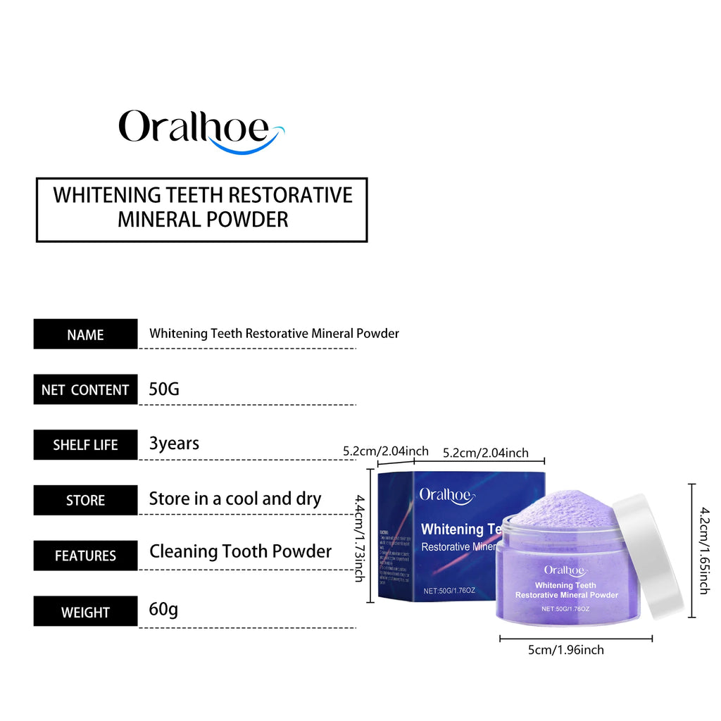 Oralhoe Purple Whitening Powder