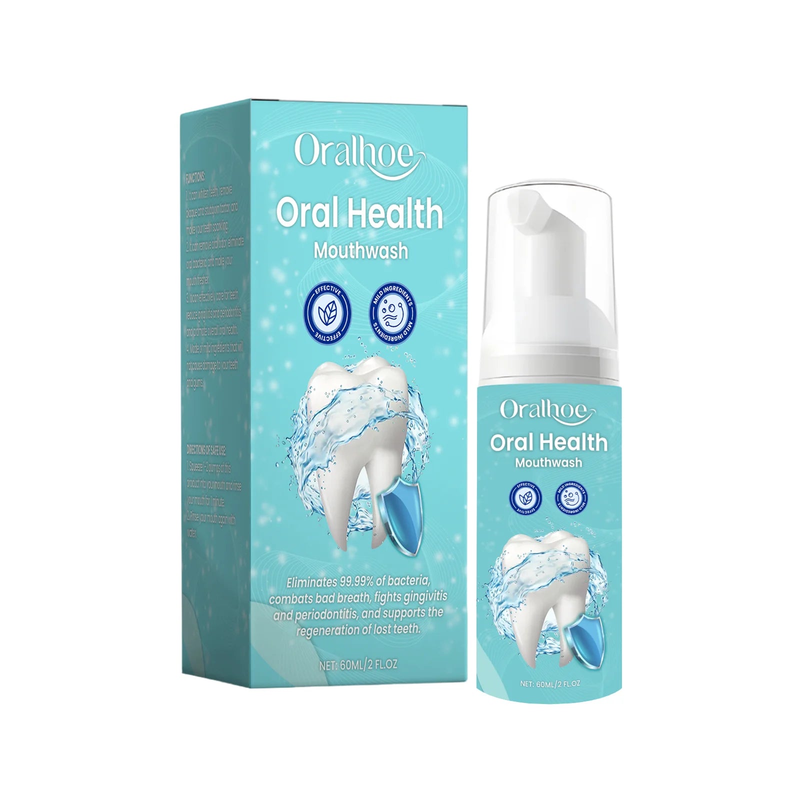 Oralhoe Whitening Teeth Mousse
