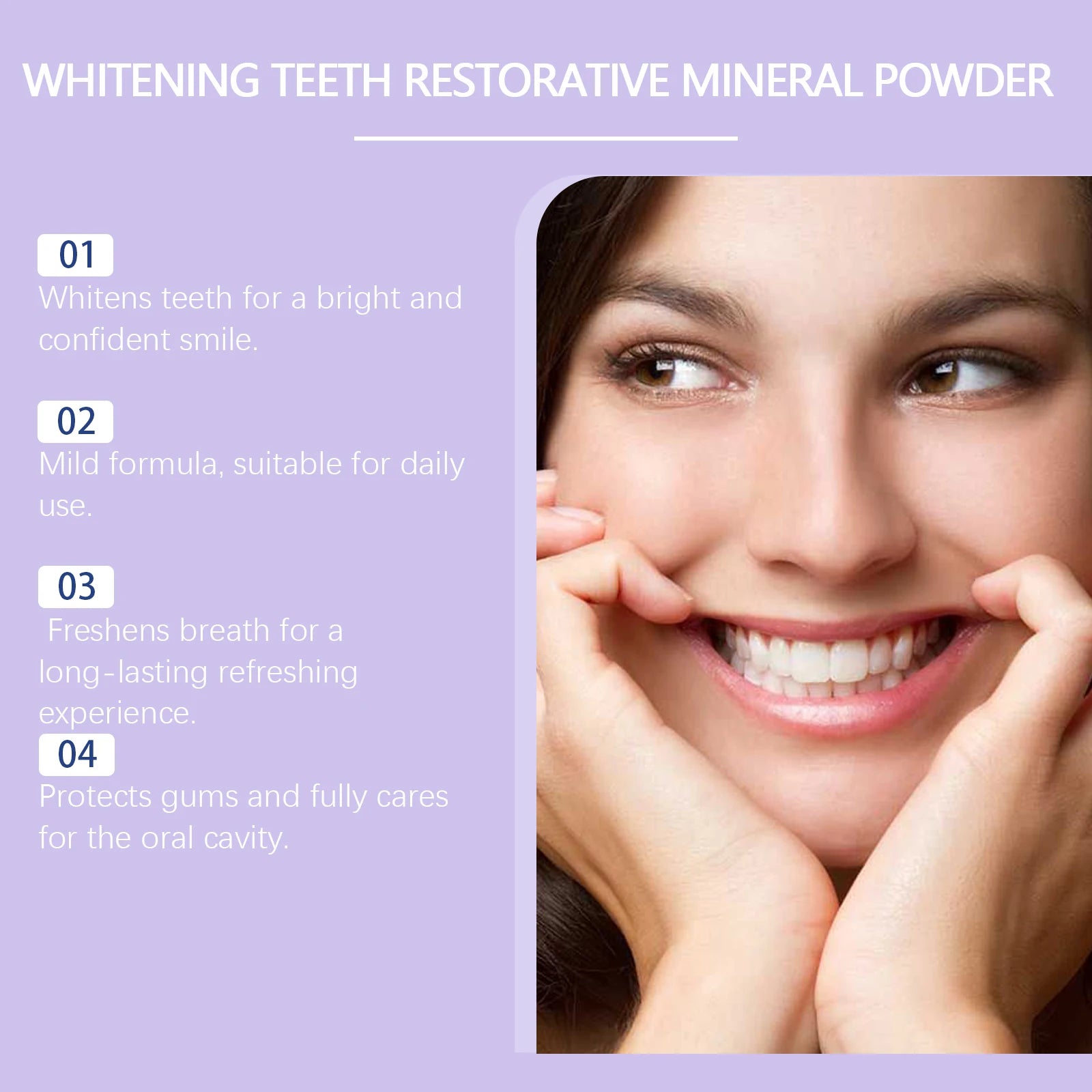 Oralhoe Purple Whitening Powder