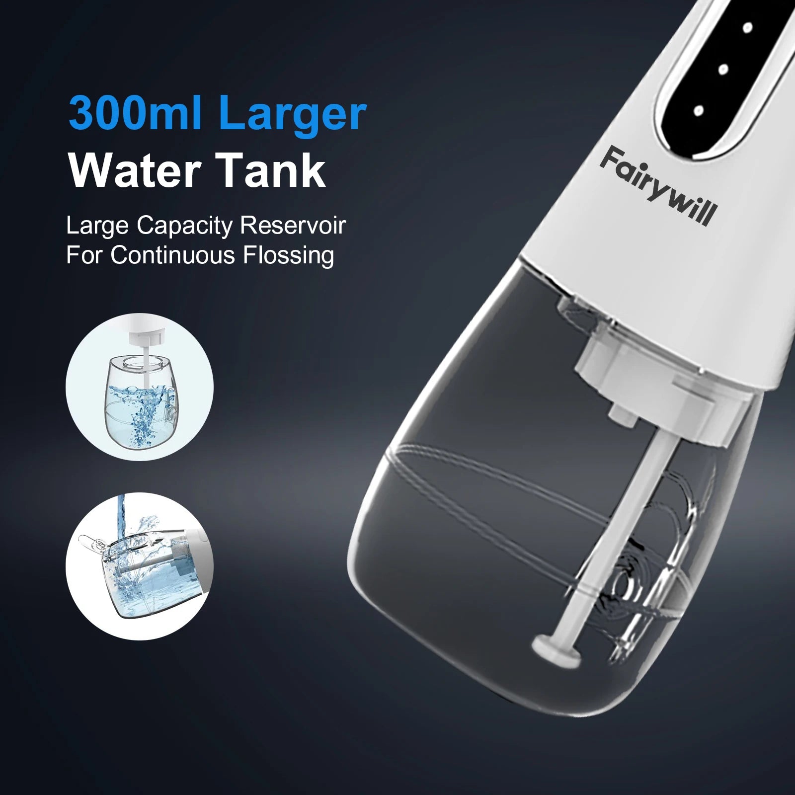 Fairywill Travel Water Flosser