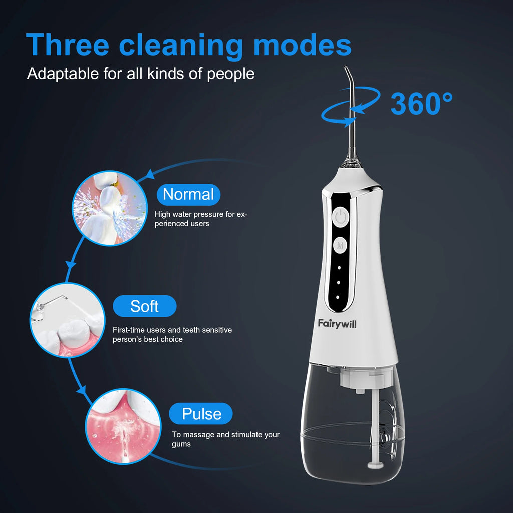 Fairywill Travel Water Flosser