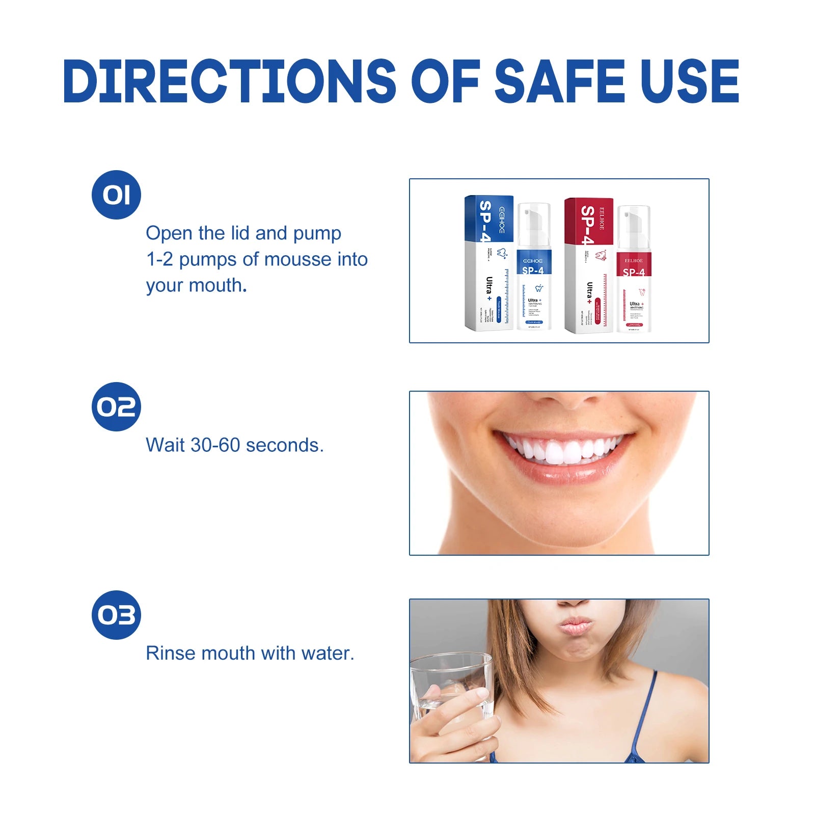 Eelhoe Teeth Mousse Cleaner