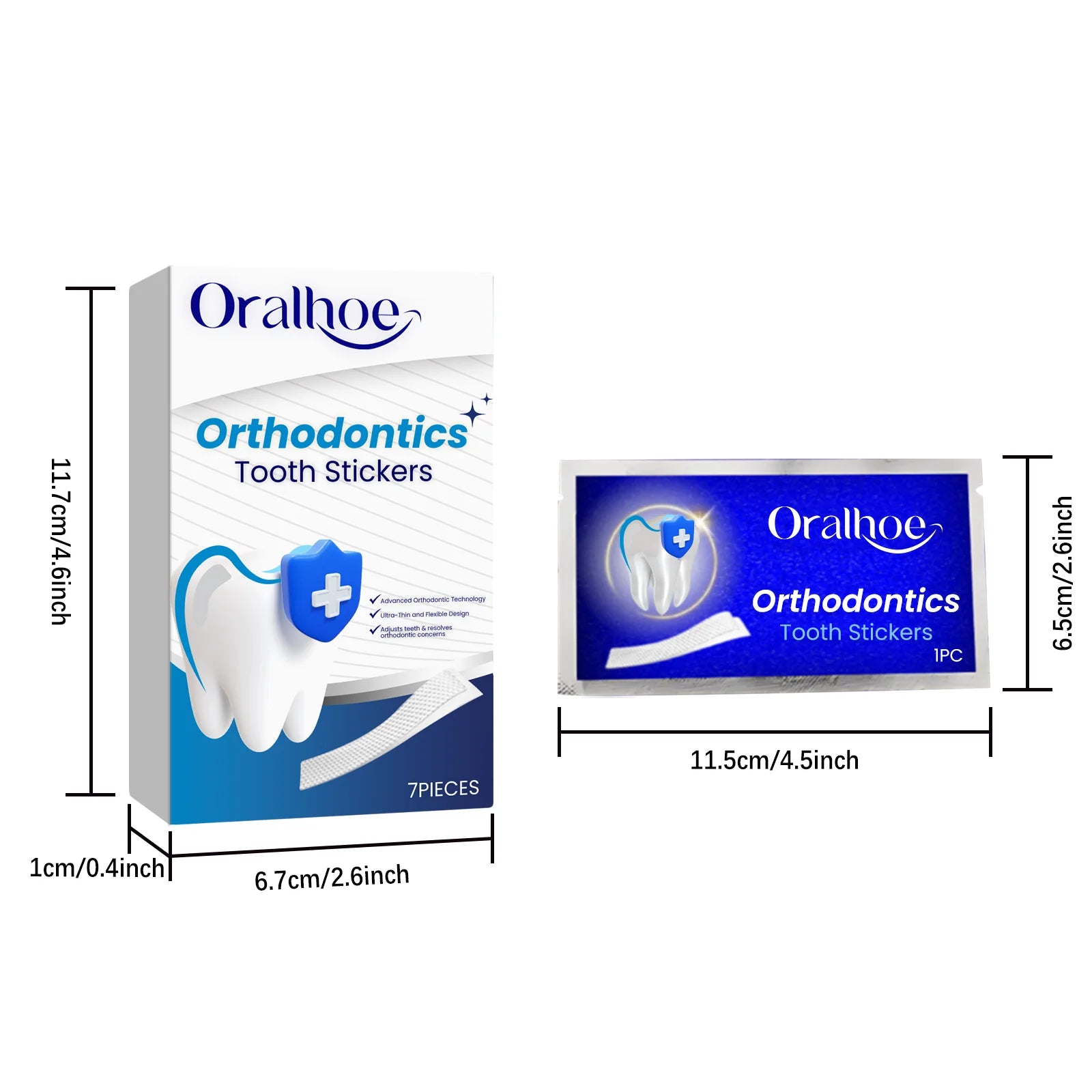 Oralhoe Whitening Strips Patch