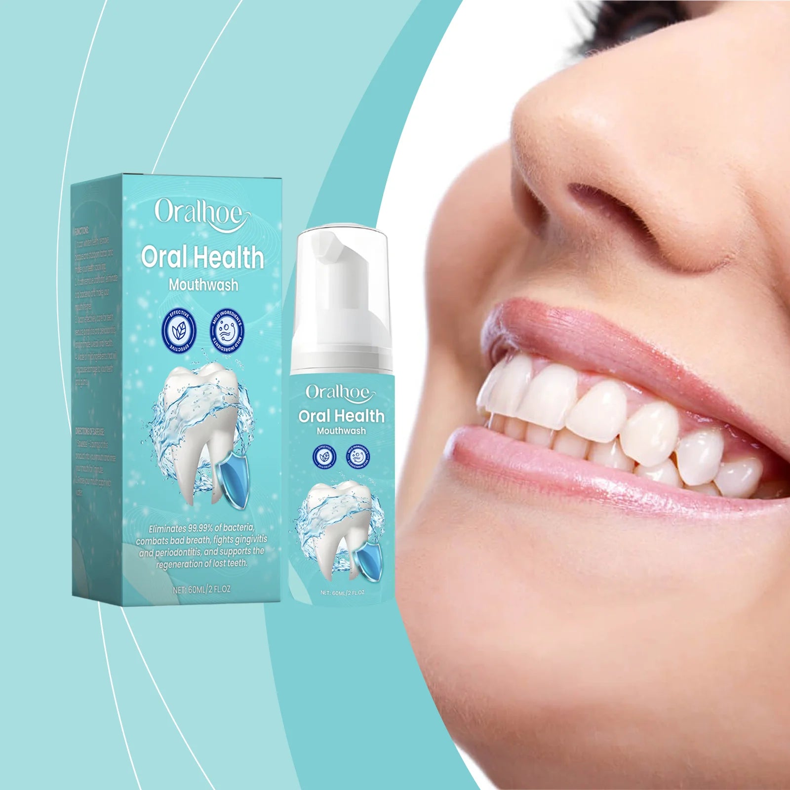 Oralhoe Whitening Teeth Mousse