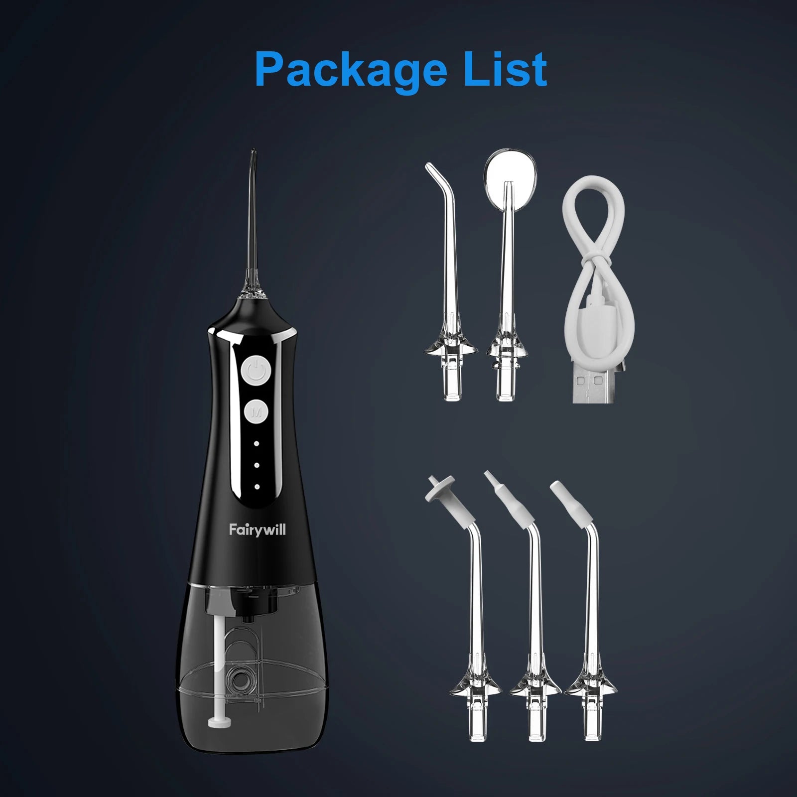 Fairywill Travel Water Flosser