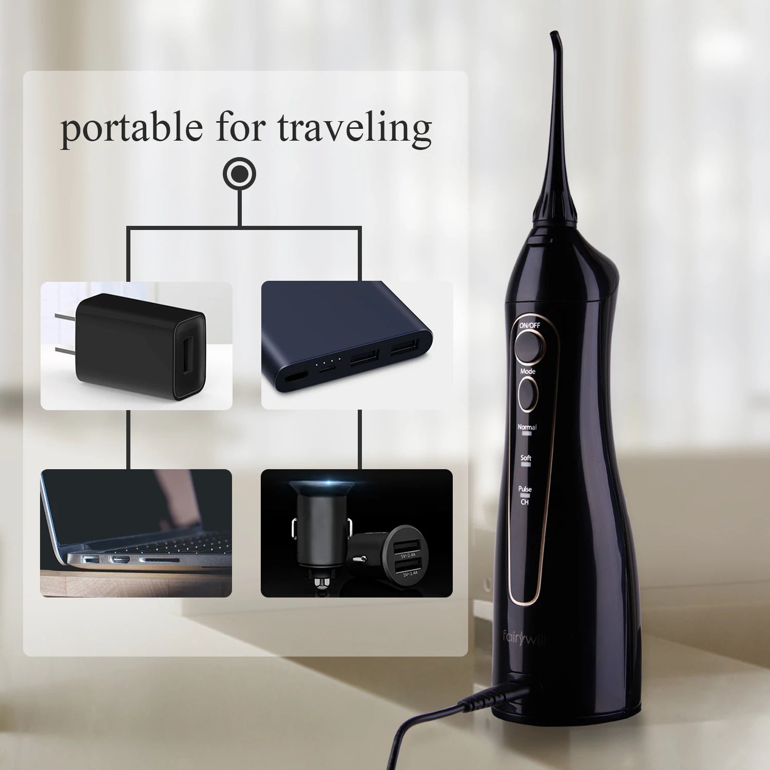 Fairywill 300ml Oral Irrigator