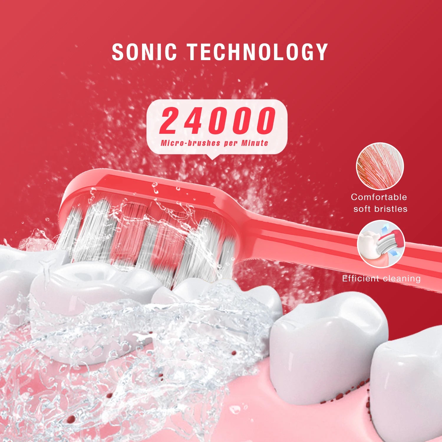 SEAGO Smart Adult Toothbrush