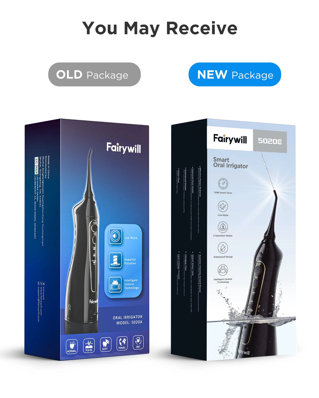 Fairywill 300ml Oral Irrigator