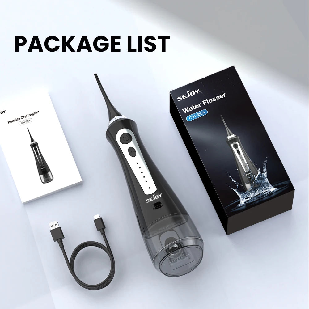 Sejoy 8-Tip Water Jet Flosser