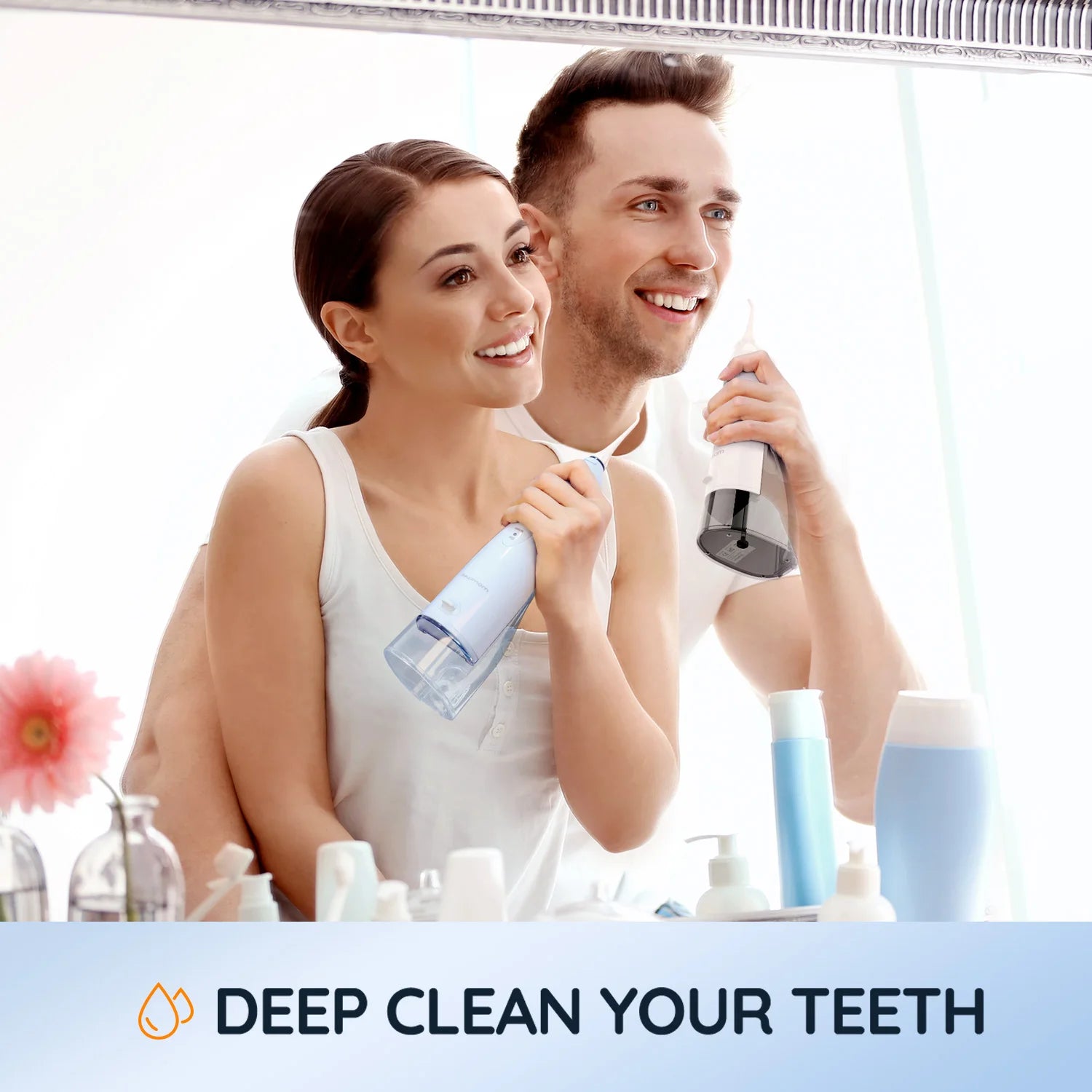Portable Dental Floss Jet Cleaner