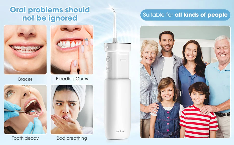 SEJOY Pick & Wash Flosser