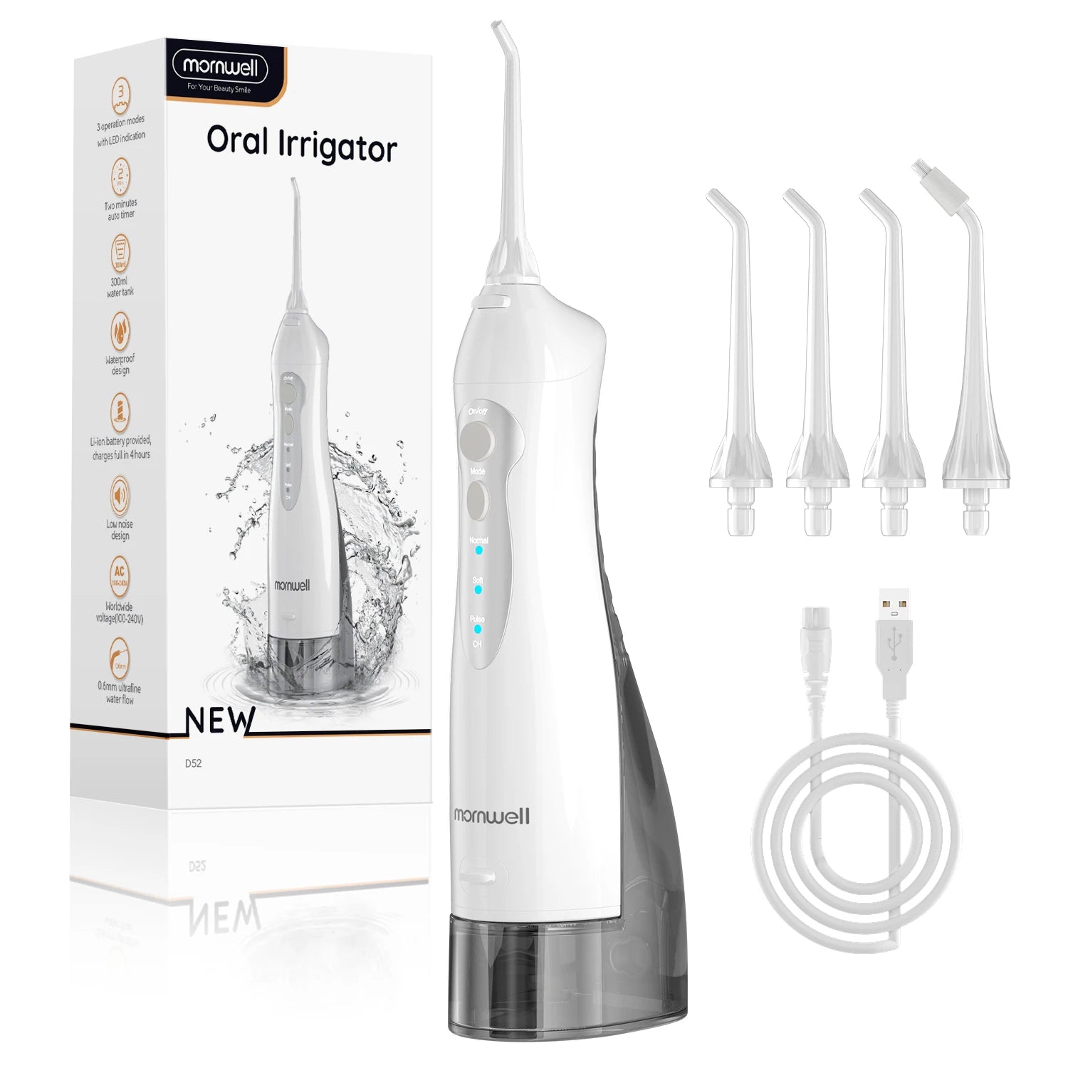 Portable Dental Floss Jet Cleaner