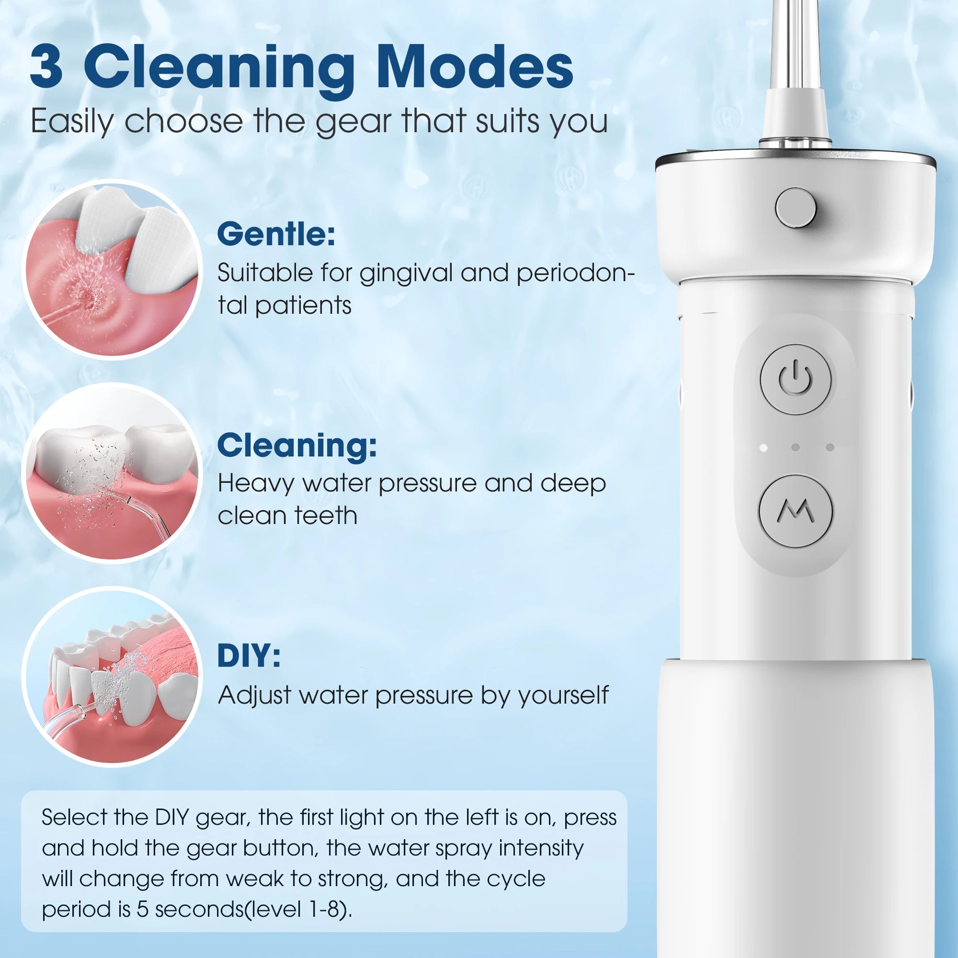 SEJOY Pick & Wash Flosser