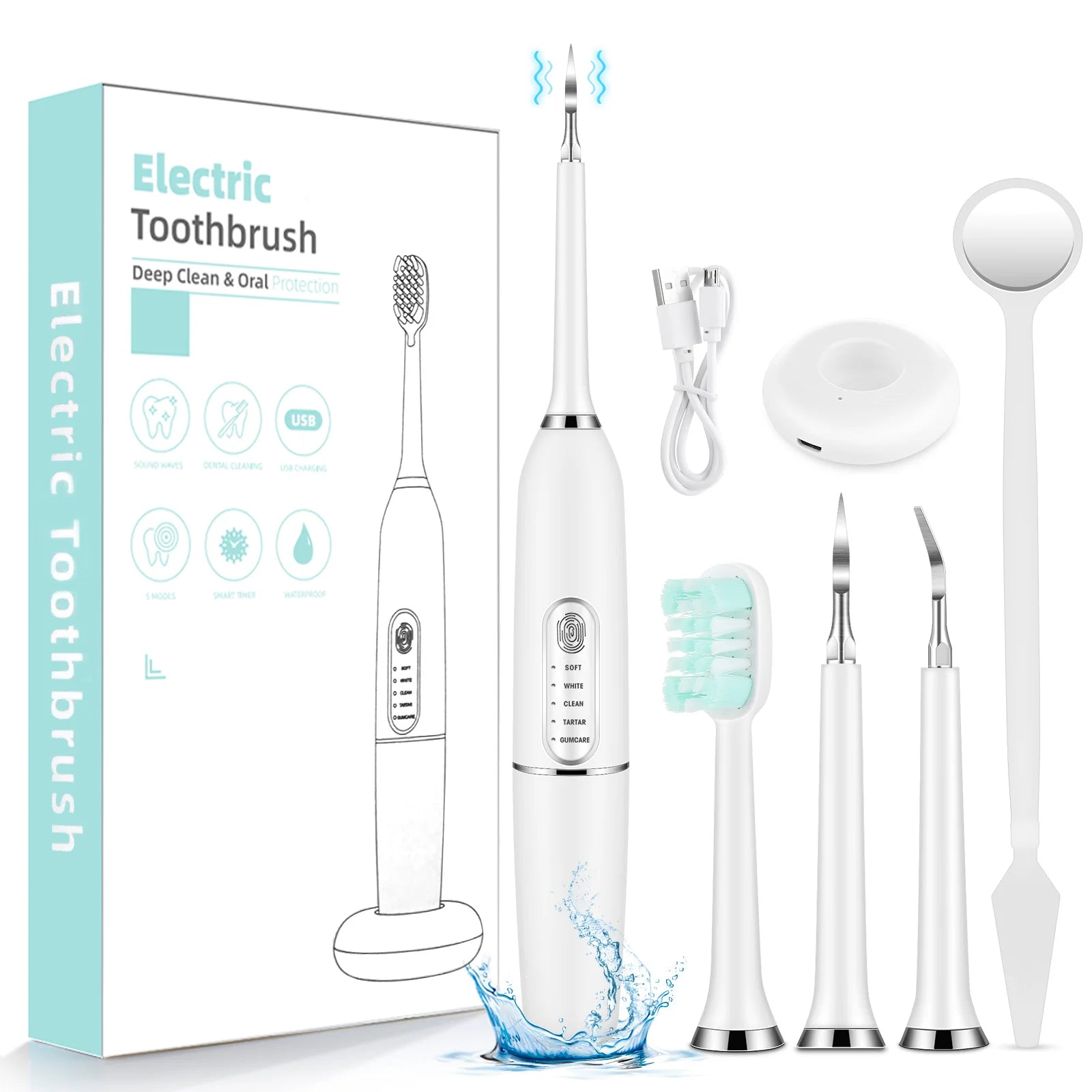 Whitening Kit Sonic Toothbrush