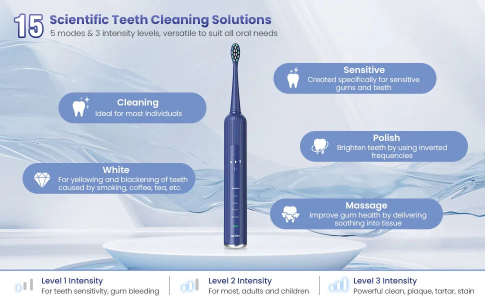 SEJOY SmartClean Toothbrush Kit