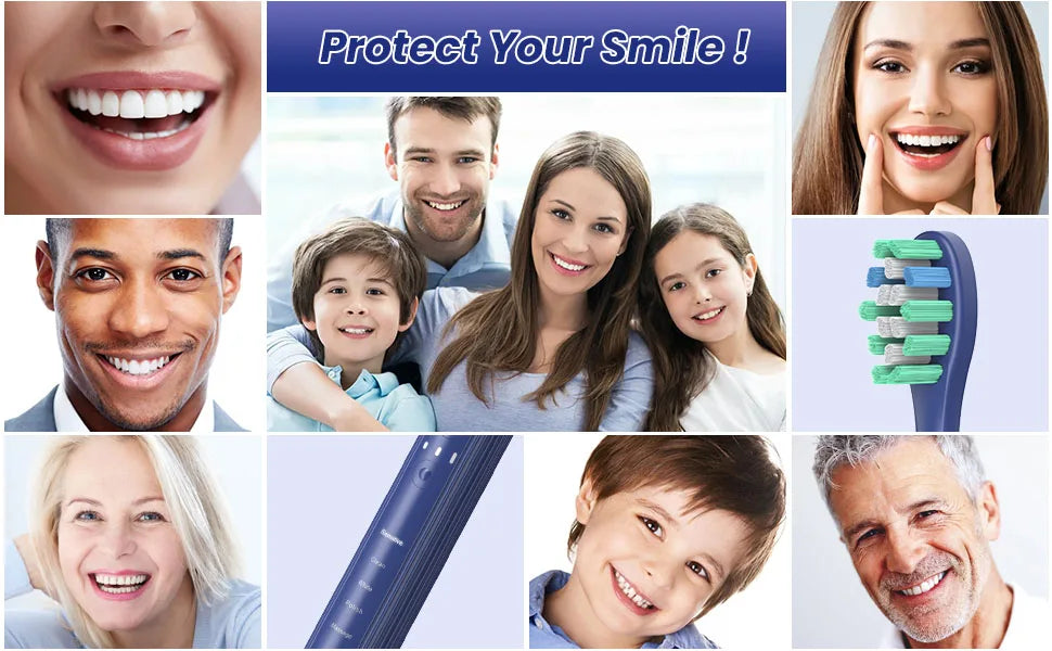 SEJOY SmartClean Toothbrush Kit