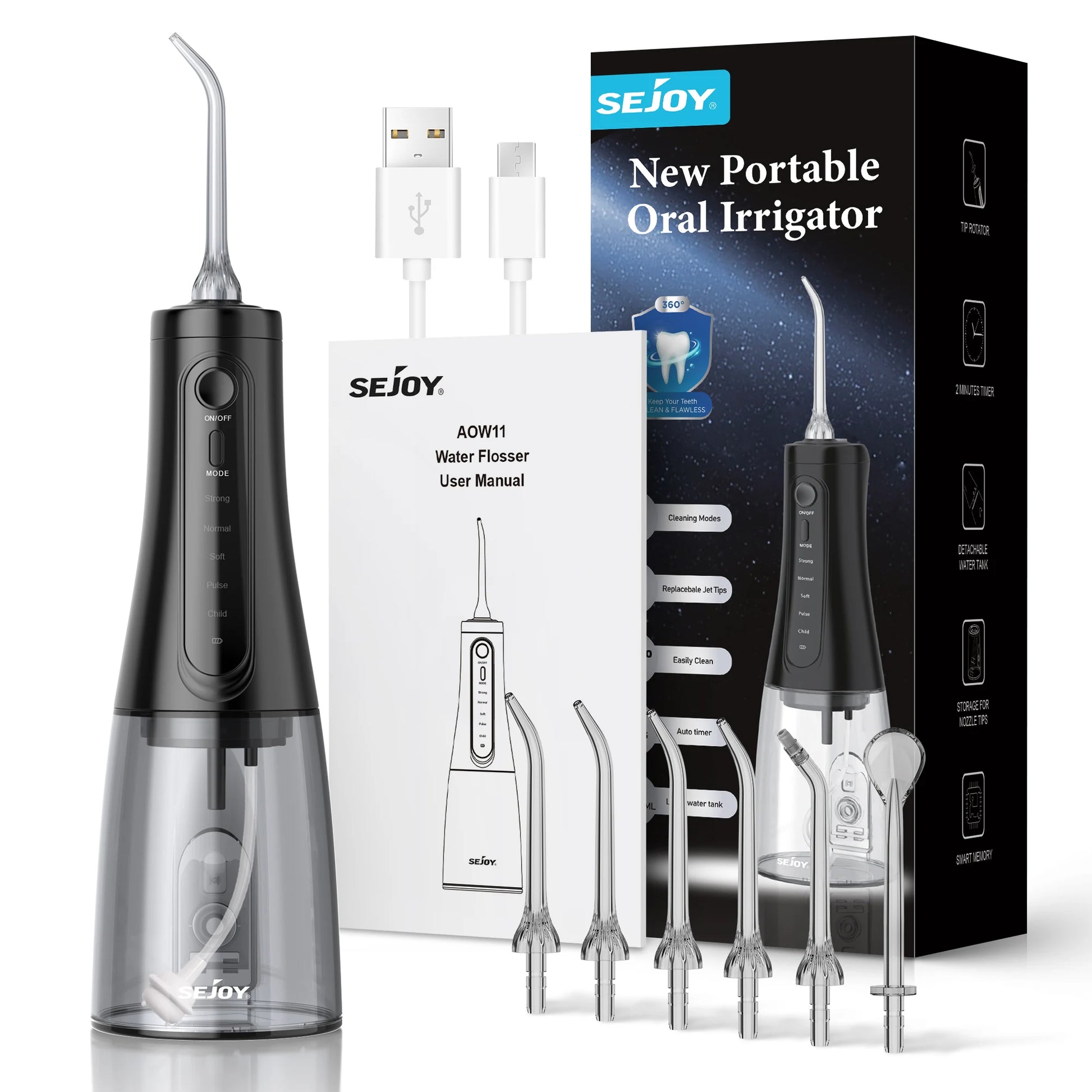 Sejoy MultiJet Sonic Flosser