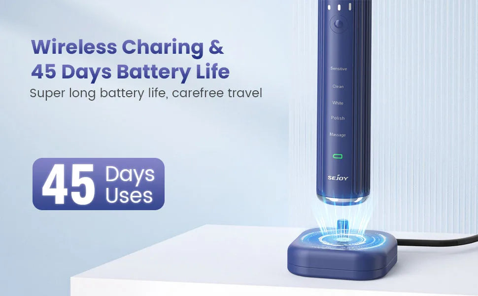 SEJOY SmartClean Toothbrush Kit