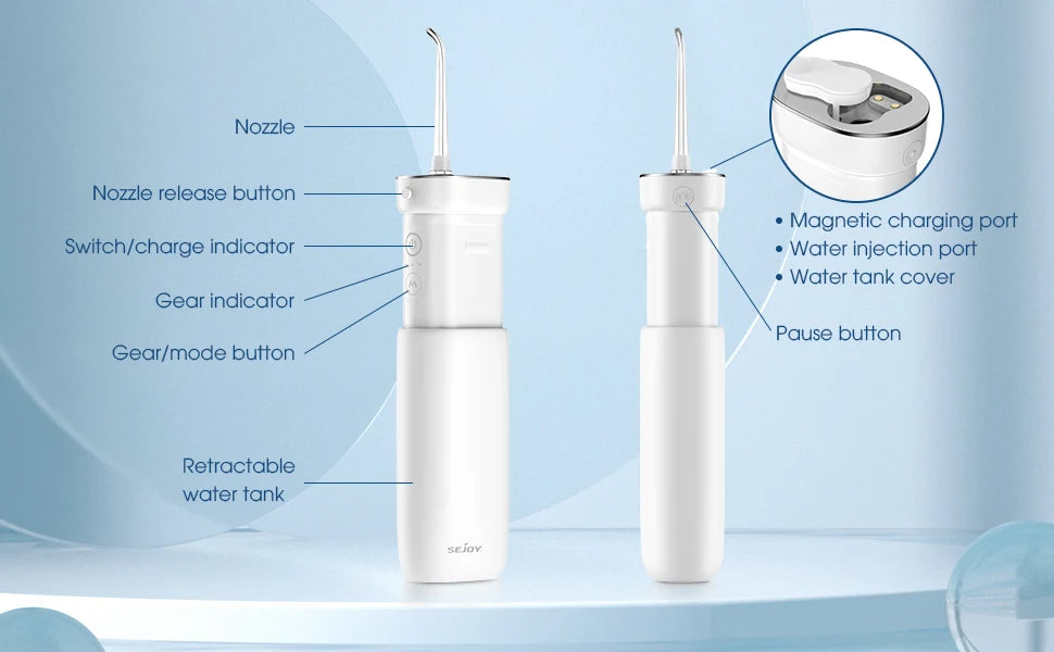 SEJOY Pick & Wash Flosser