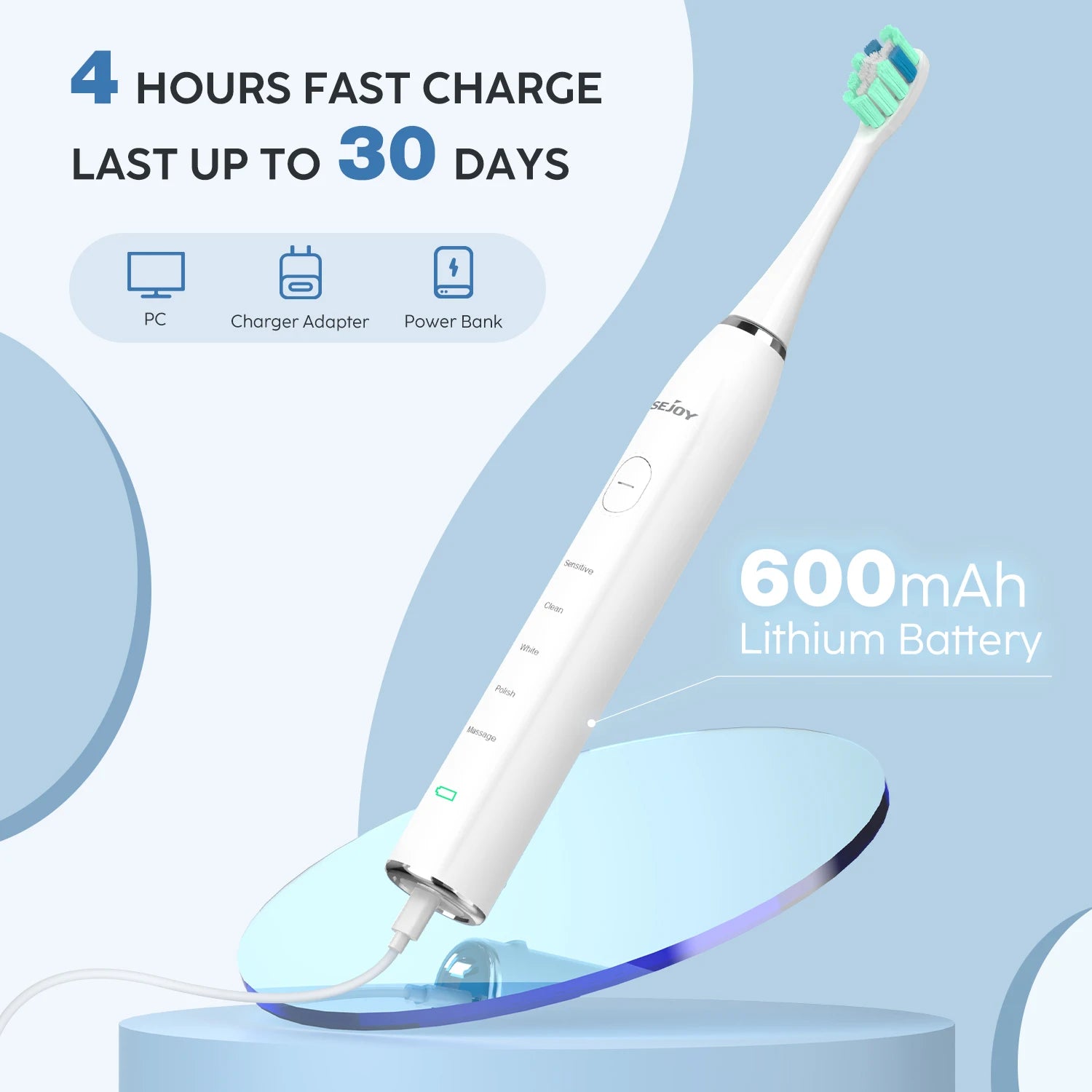 SmartClean Sonic Toothbrush