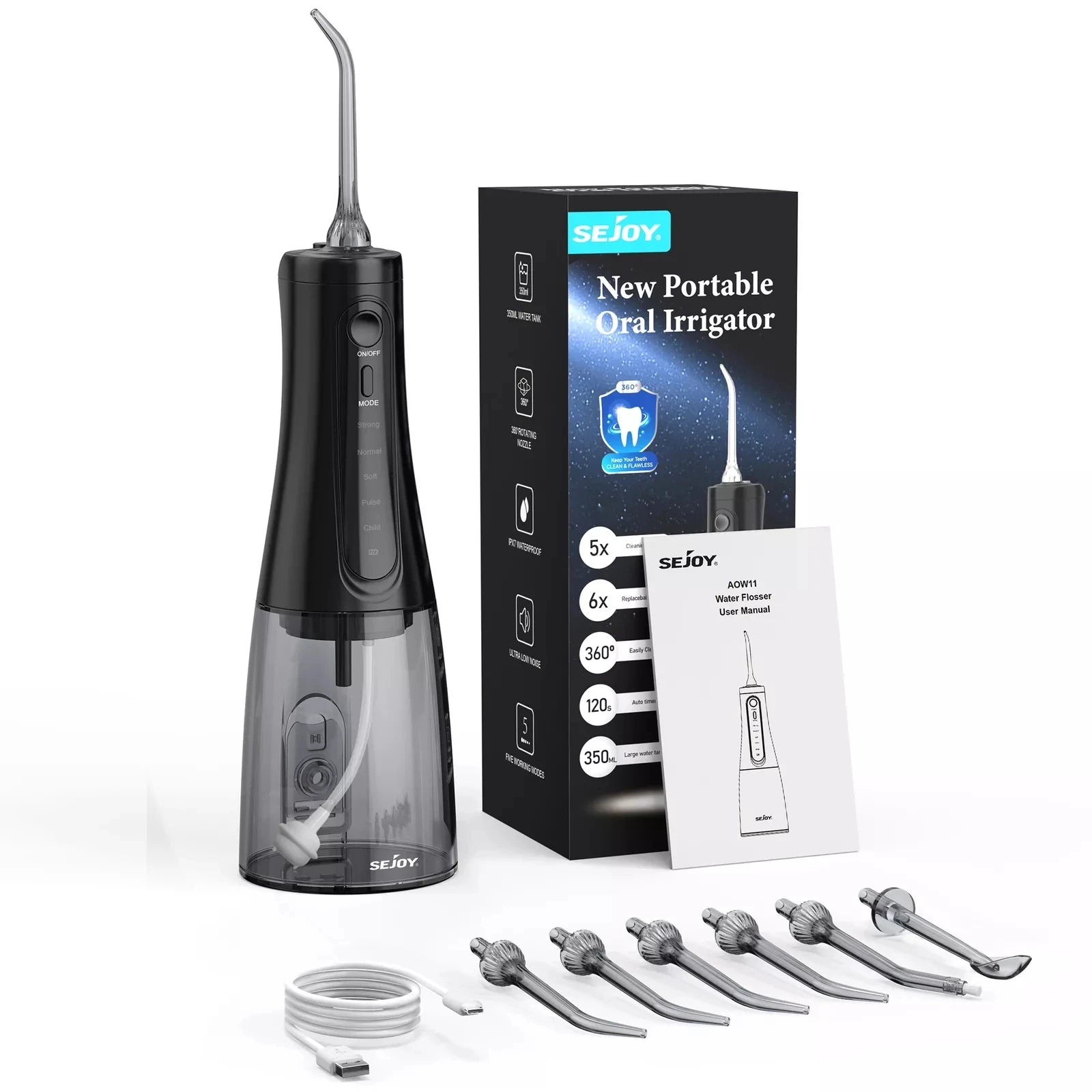 Sejoy Cordless Travel Flosser