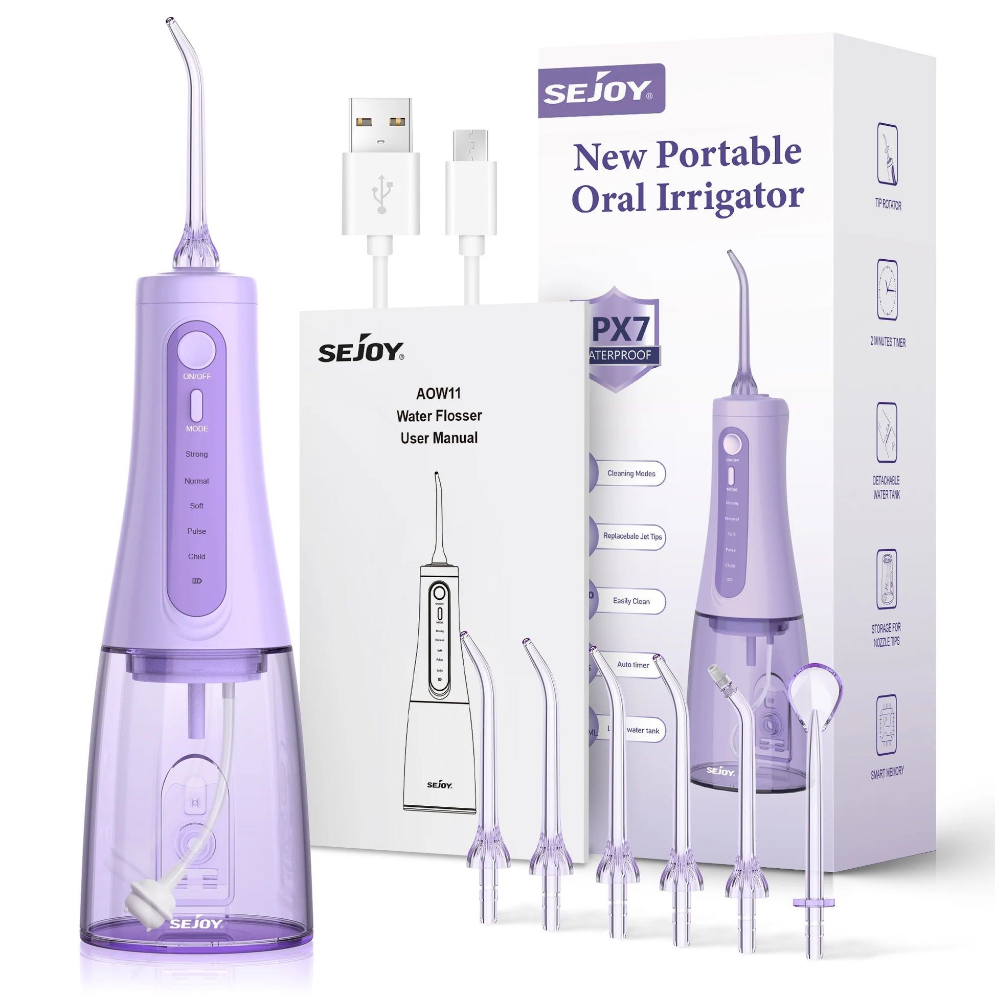 Sejoy MultiJet Sonic Flosser