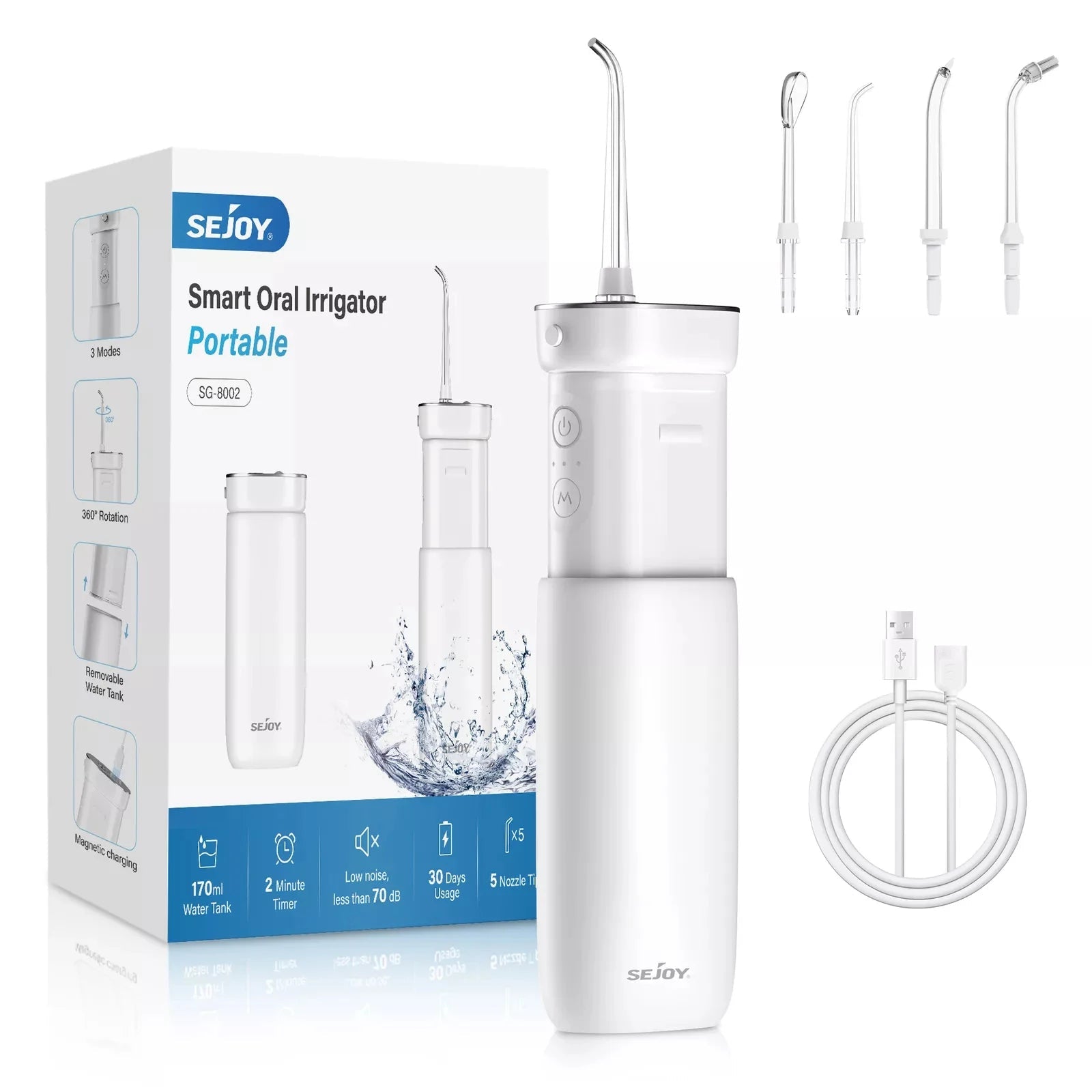 SEJOY Pick & Wash Flosser