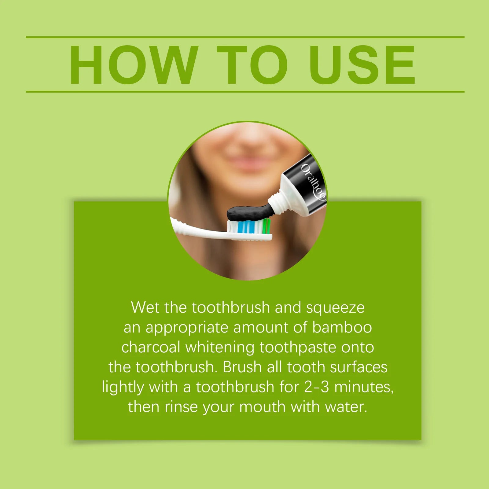 Bamboo Charcoal Whitening Toothpaste