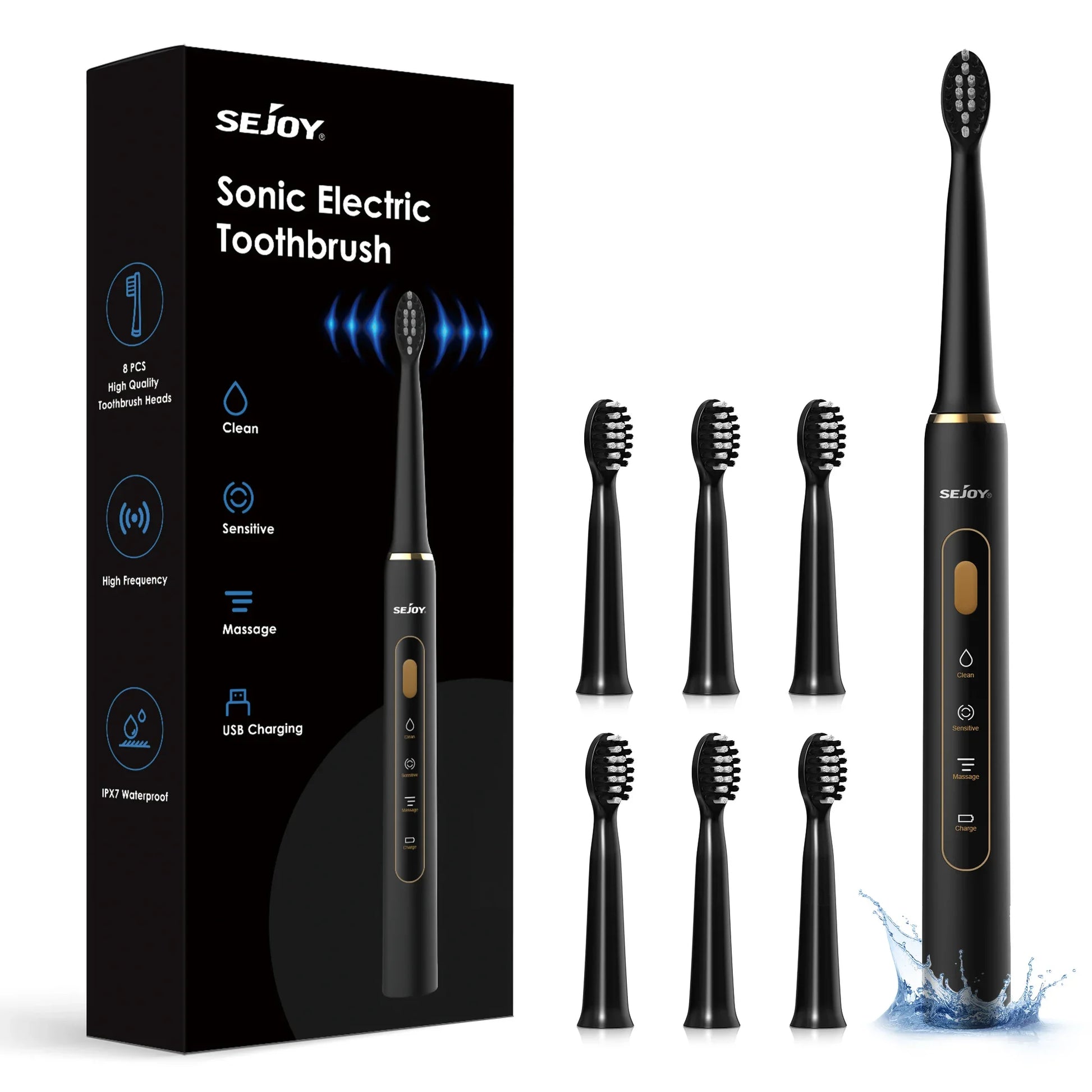 Sejoy Timer Toothbrush 3 Modes