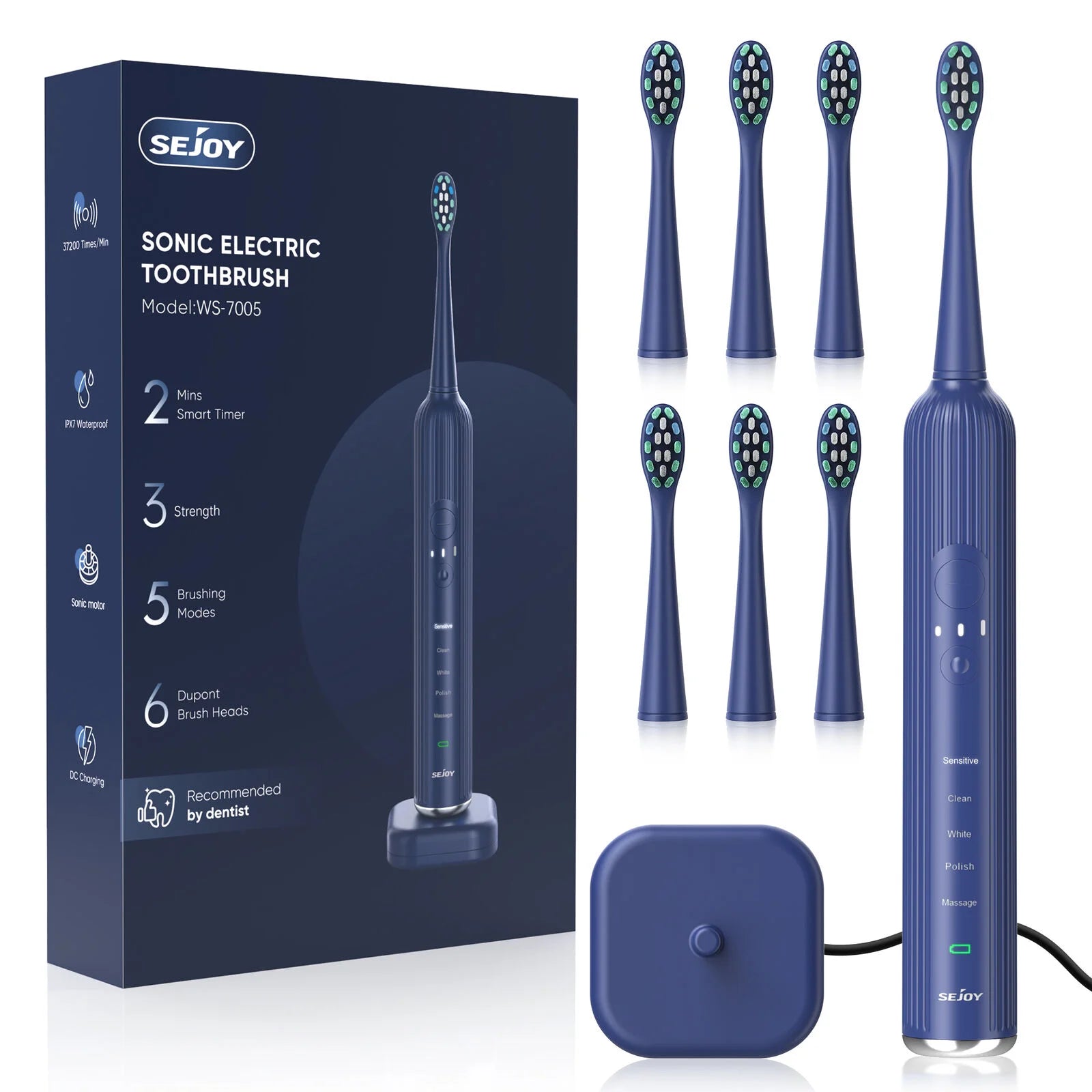 SEJOY SmartClean Toothbrush Kit