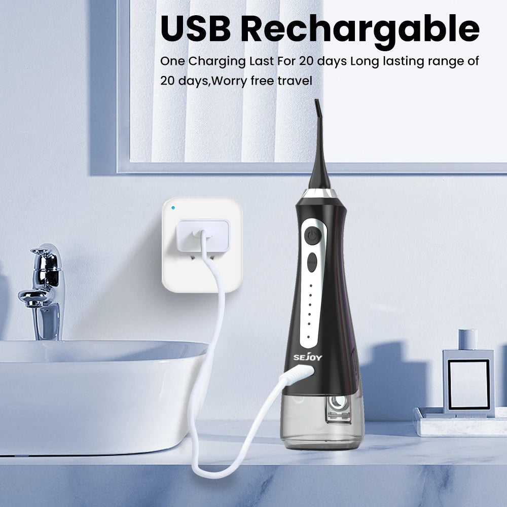 Sejoy 8-Tip Water Jet Flosser