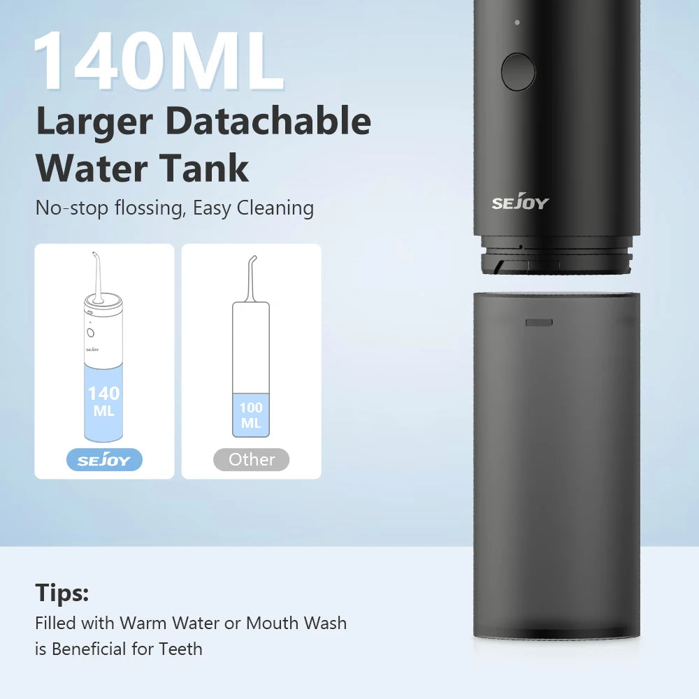 Sejoy Water Flosser Rechargeable