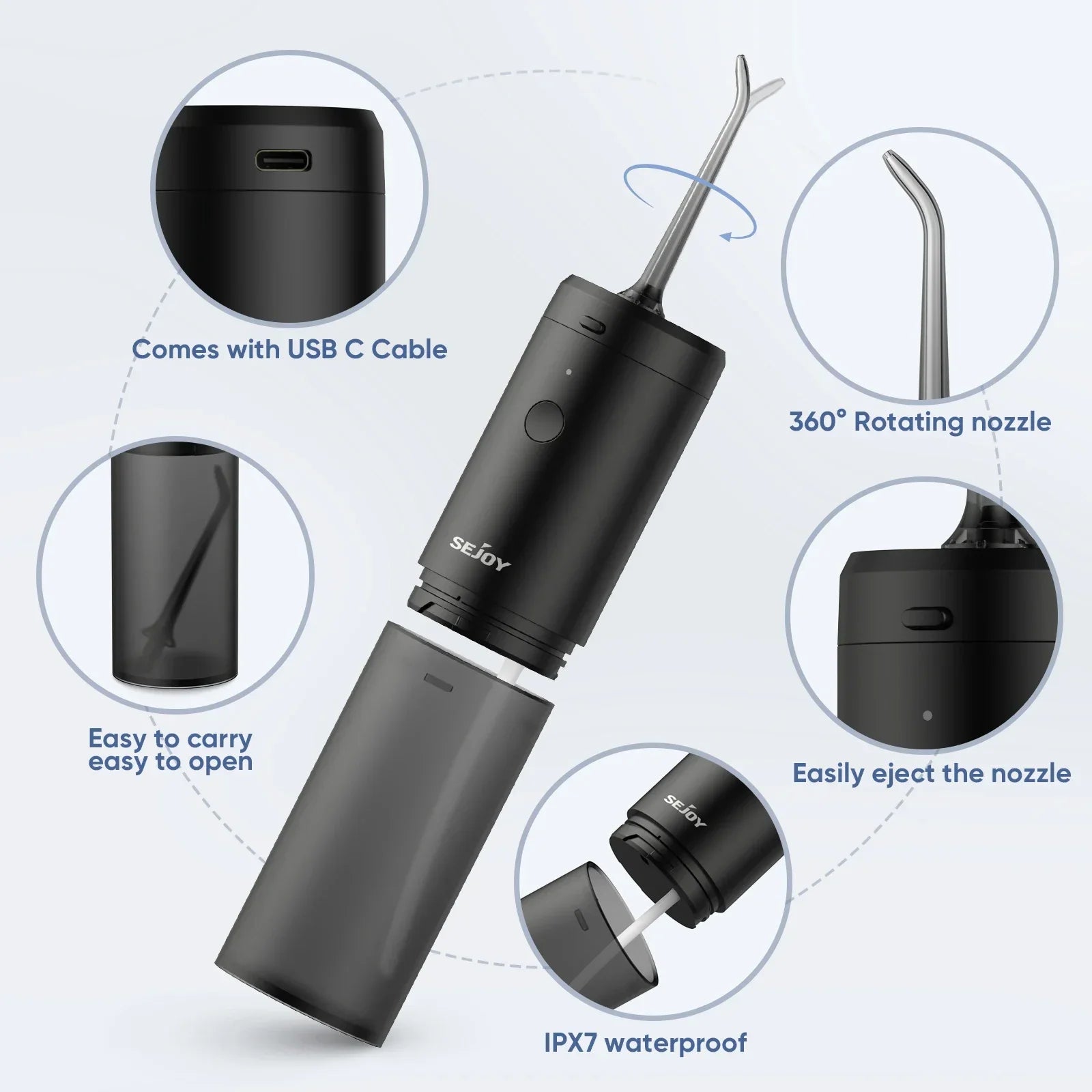Sejoy Compact Water Flosser
