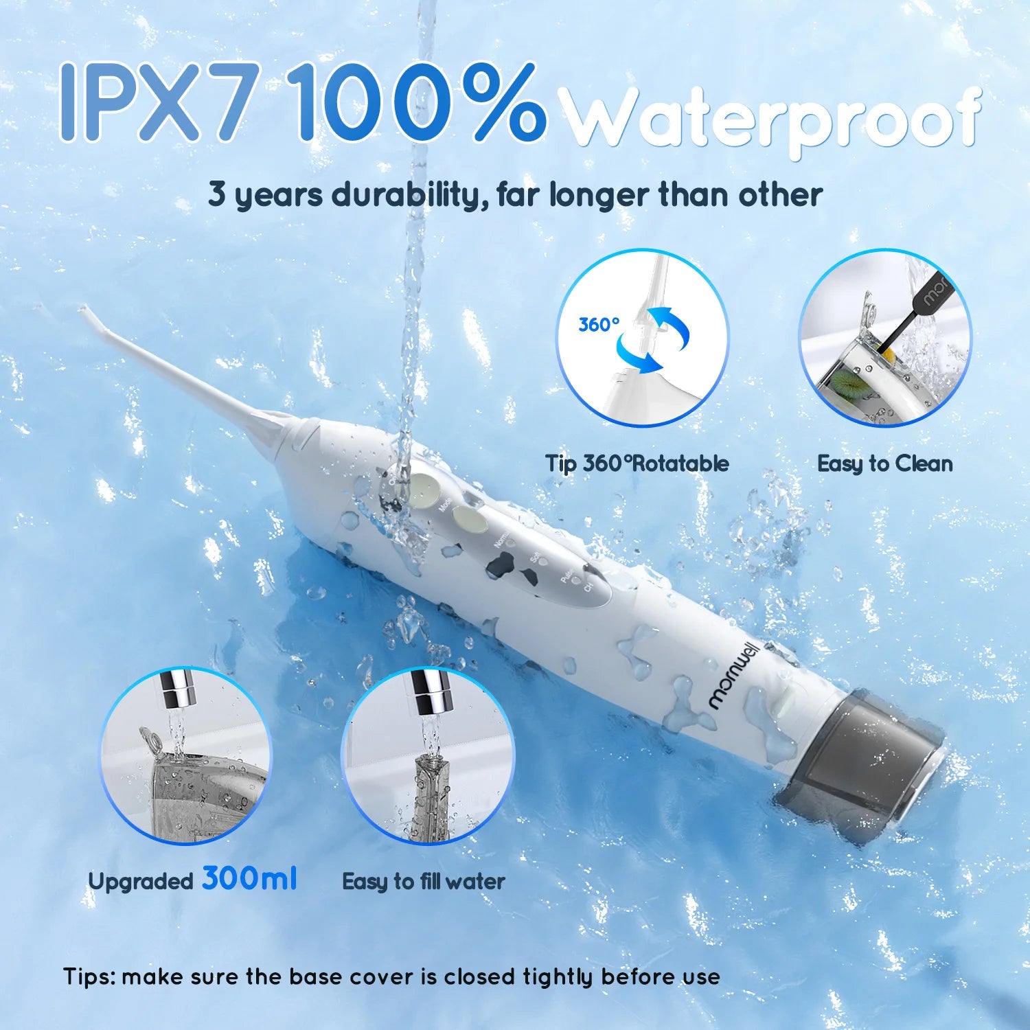 Portable Dental Floss Jet Cleaner