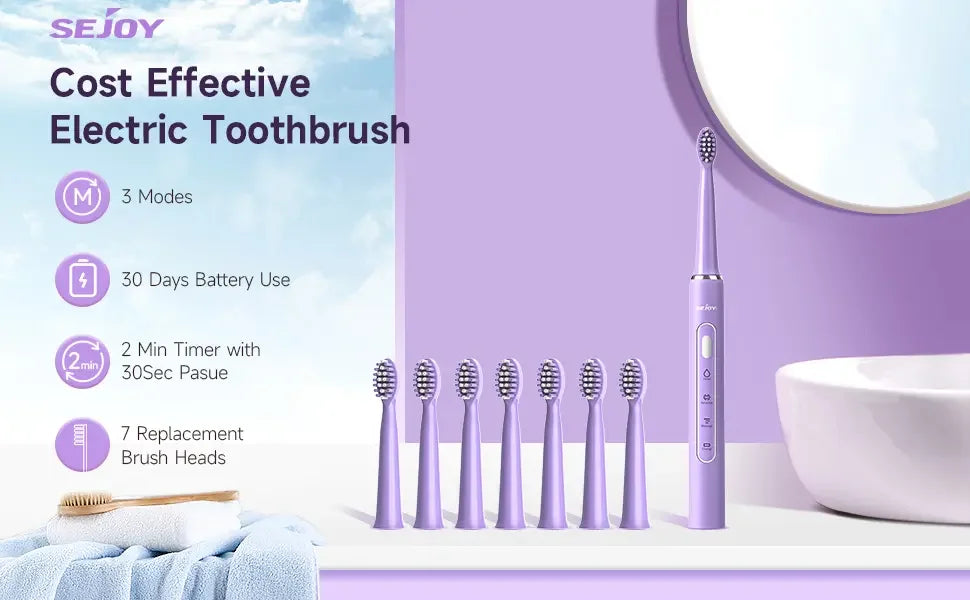 SEJOY Pro Sonic Toothbrush