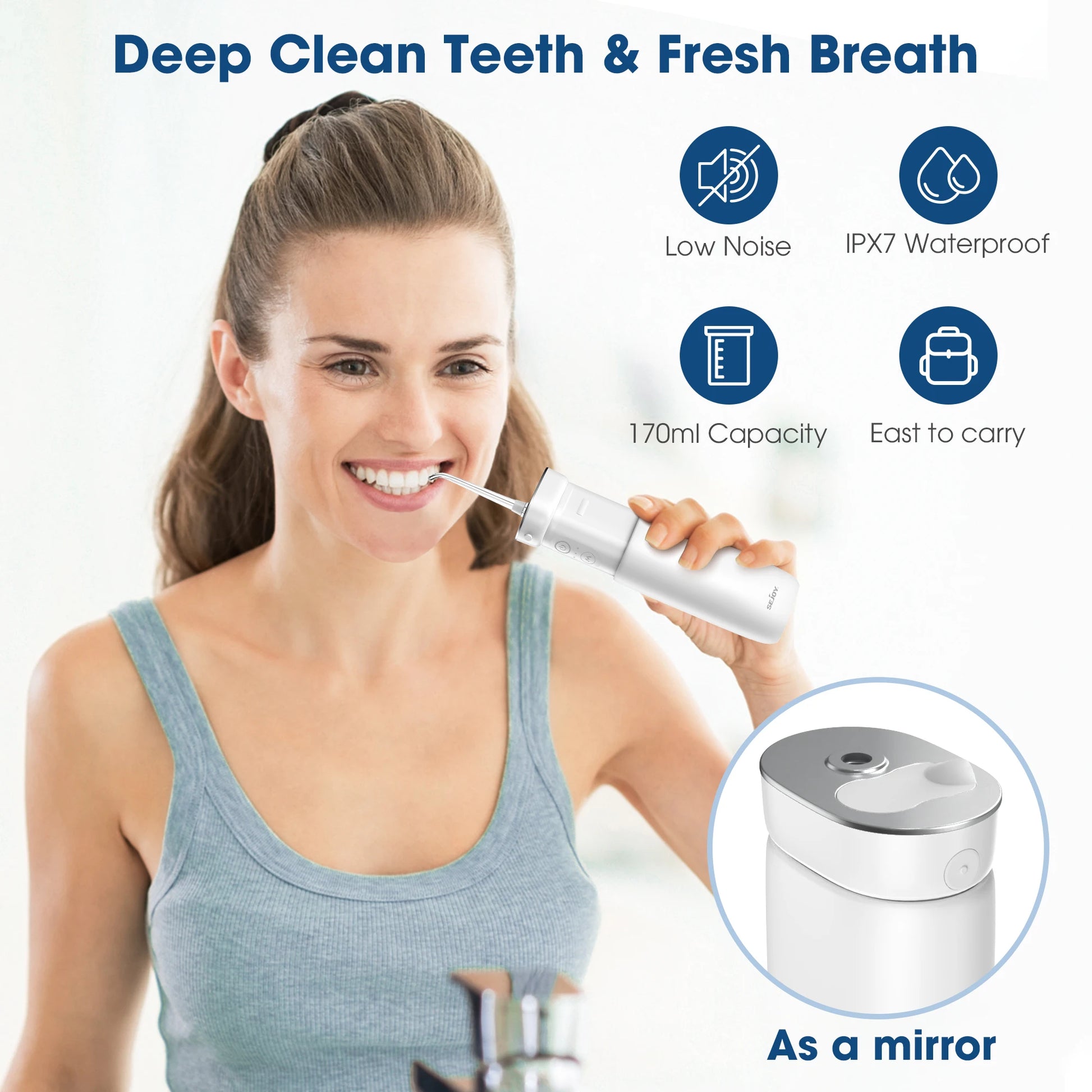 SEJOY Pick & Wash Flosser