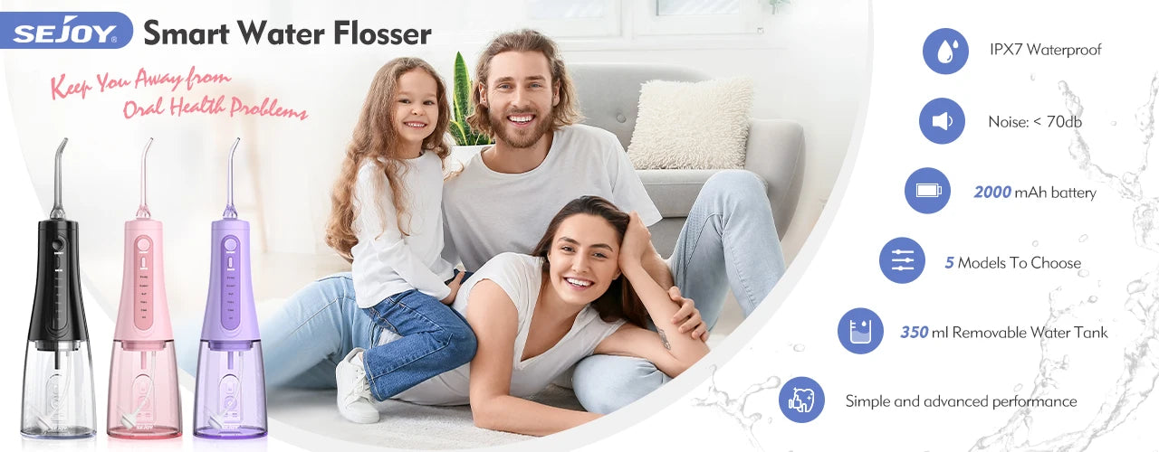 Sejoy Cordless Travel Flosser