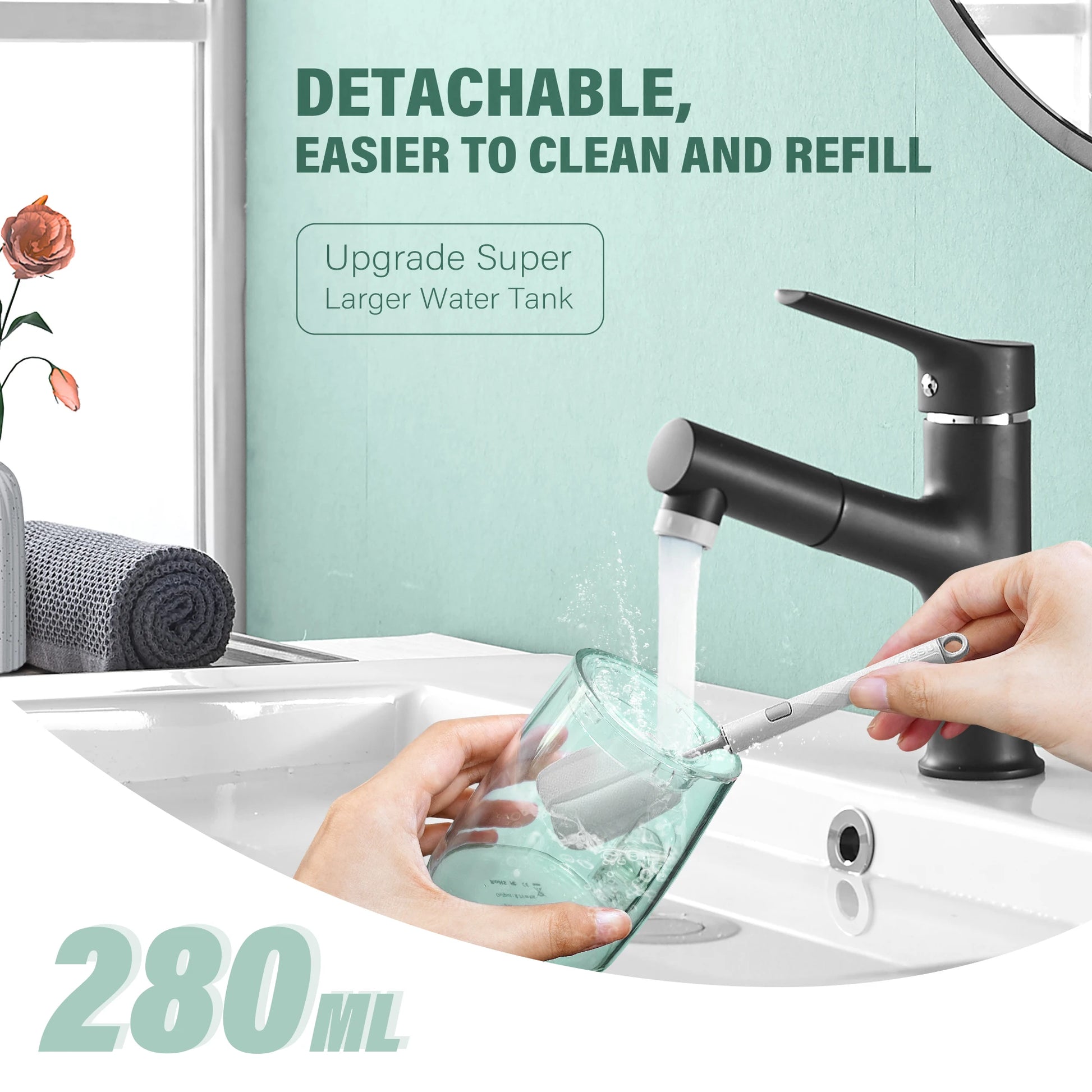 SEJOY Tank Water Flosser USB