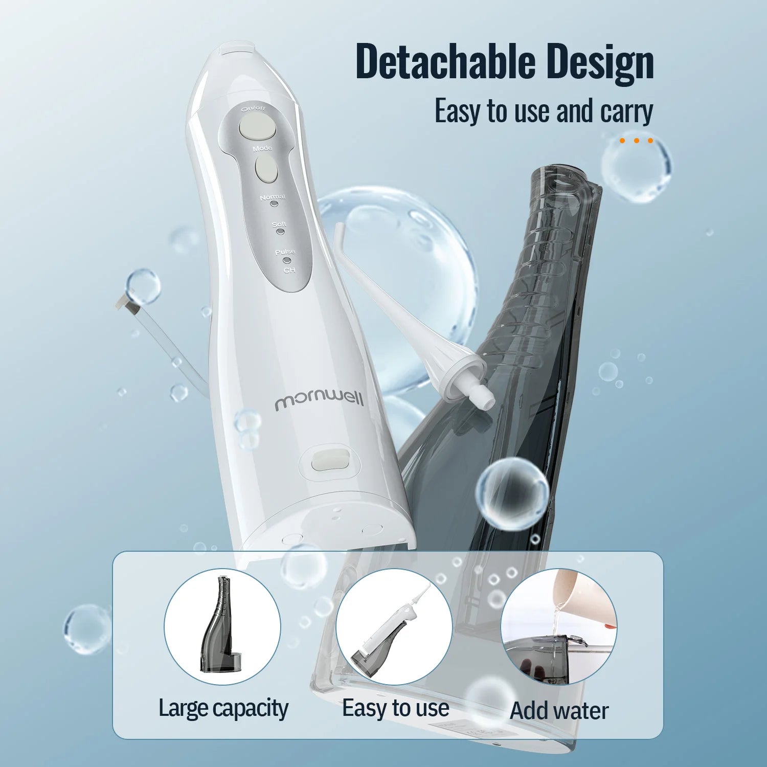 Portable Dental Floss Jet Cleaner