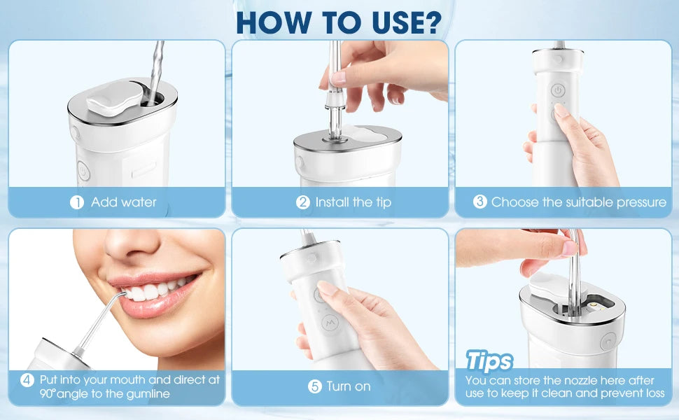 SEJOY Pick & Wash Flosser